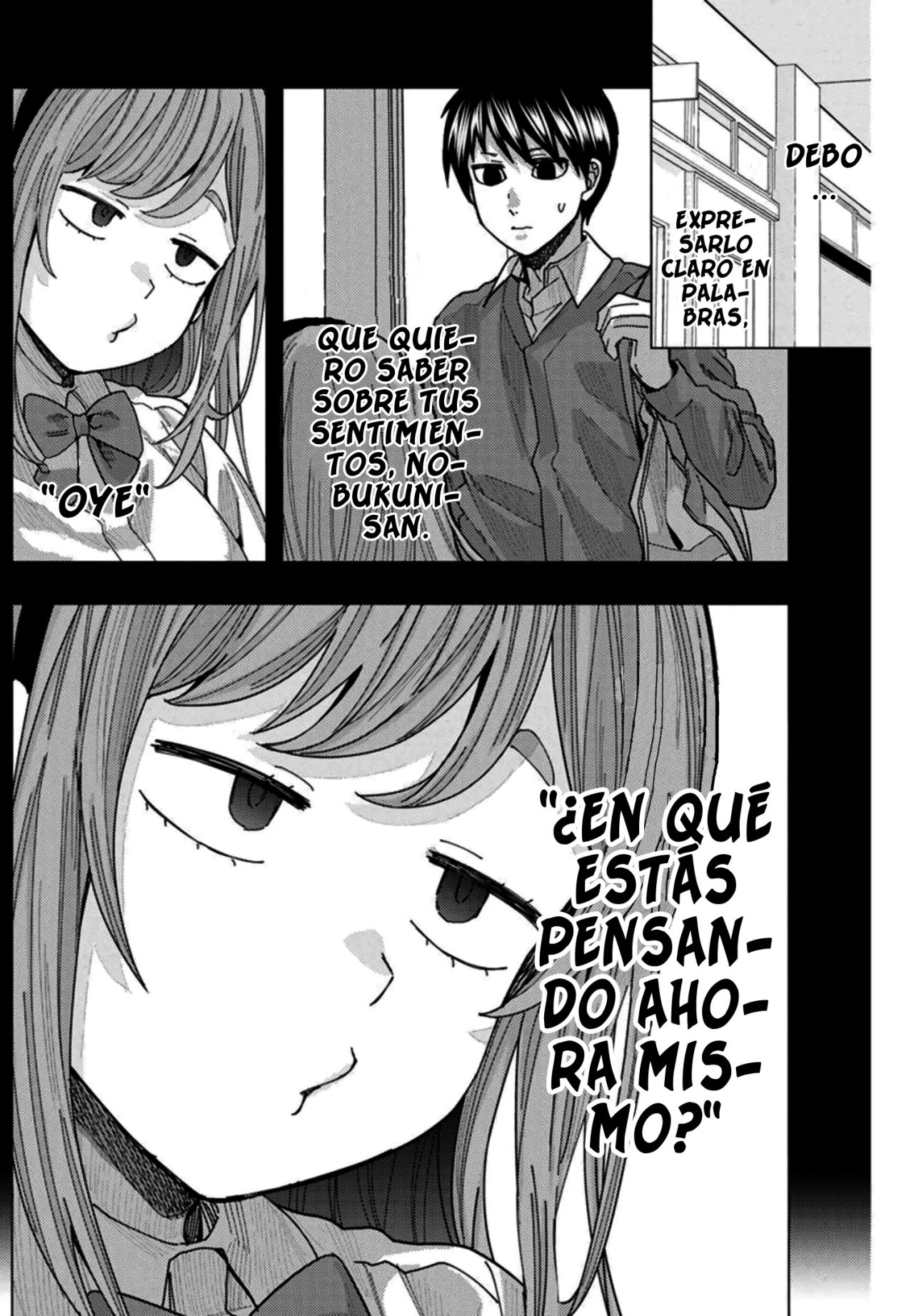 Tonari no Nobukuni-san wa Ore no Koto ga Suki na Ki ga Suru Capítulo 30 - Página 6 en español