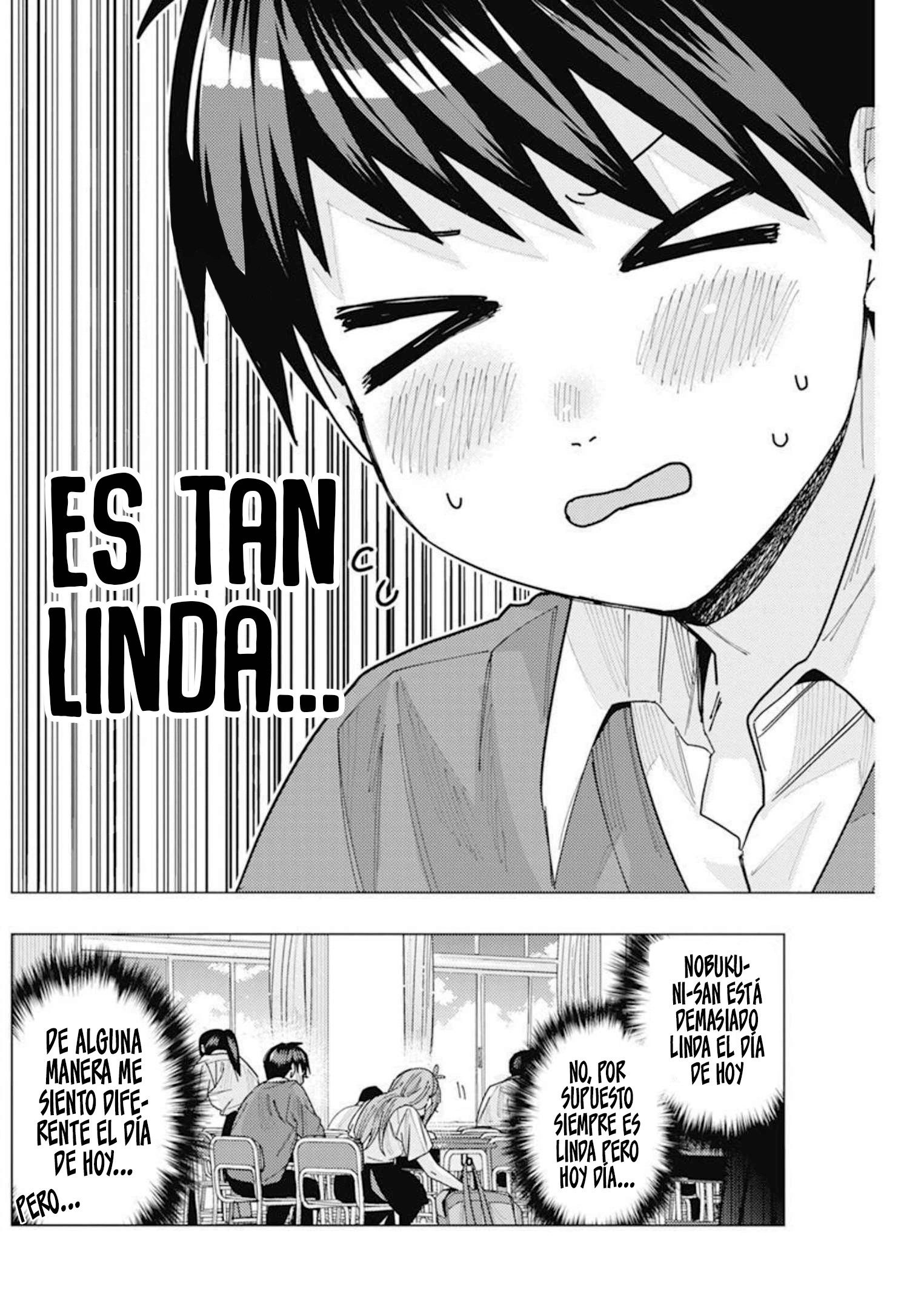 Tonari no Nobukuni-san wa Ore no Koto ga Suki na Ki ga Suru Capítulo 38 - Página 8 en español