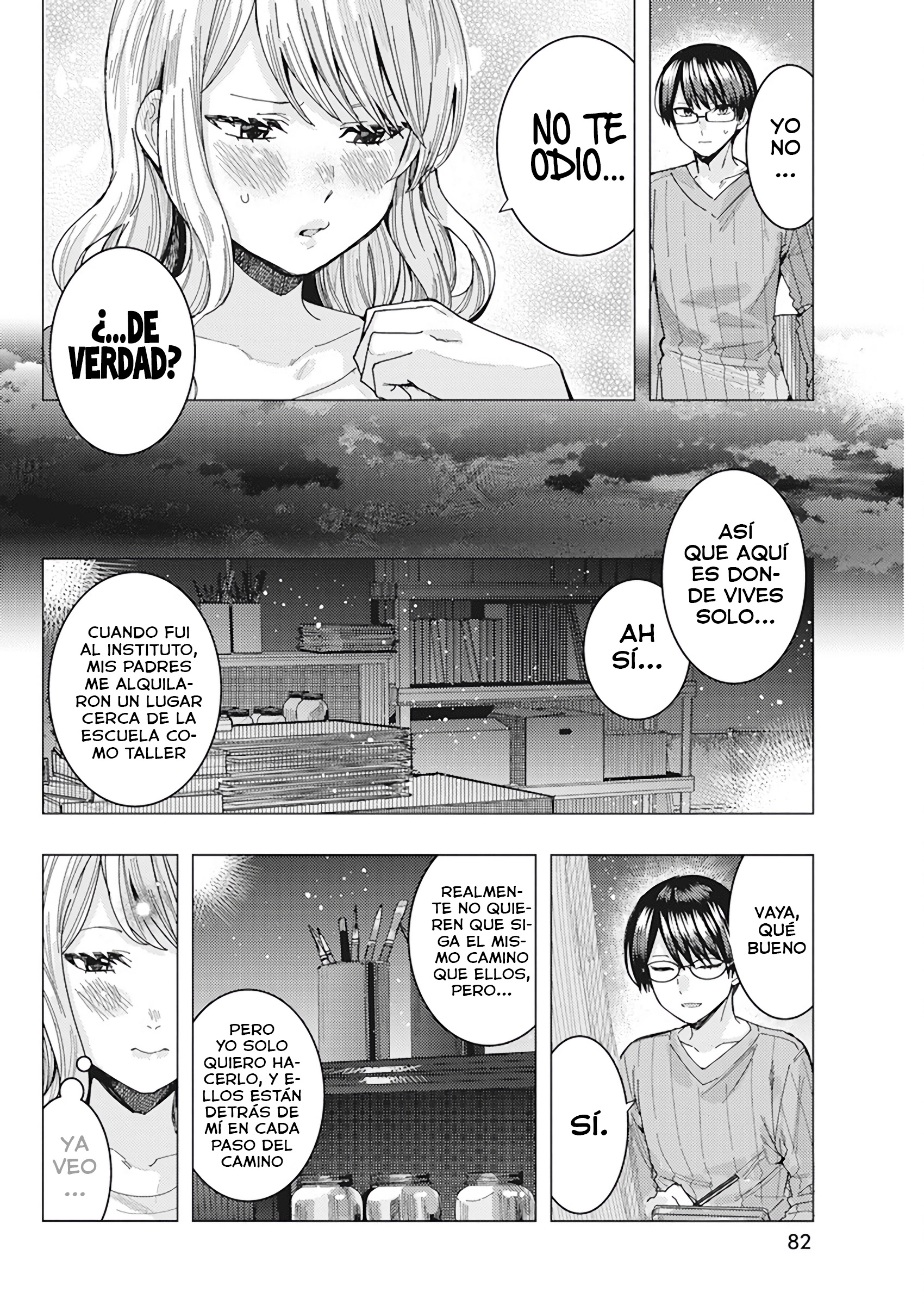 Tonari no Nobukuni-san wa Ore no Koto ga Suki na Ki ga Suru Capítulo 44 - Página 10 en español