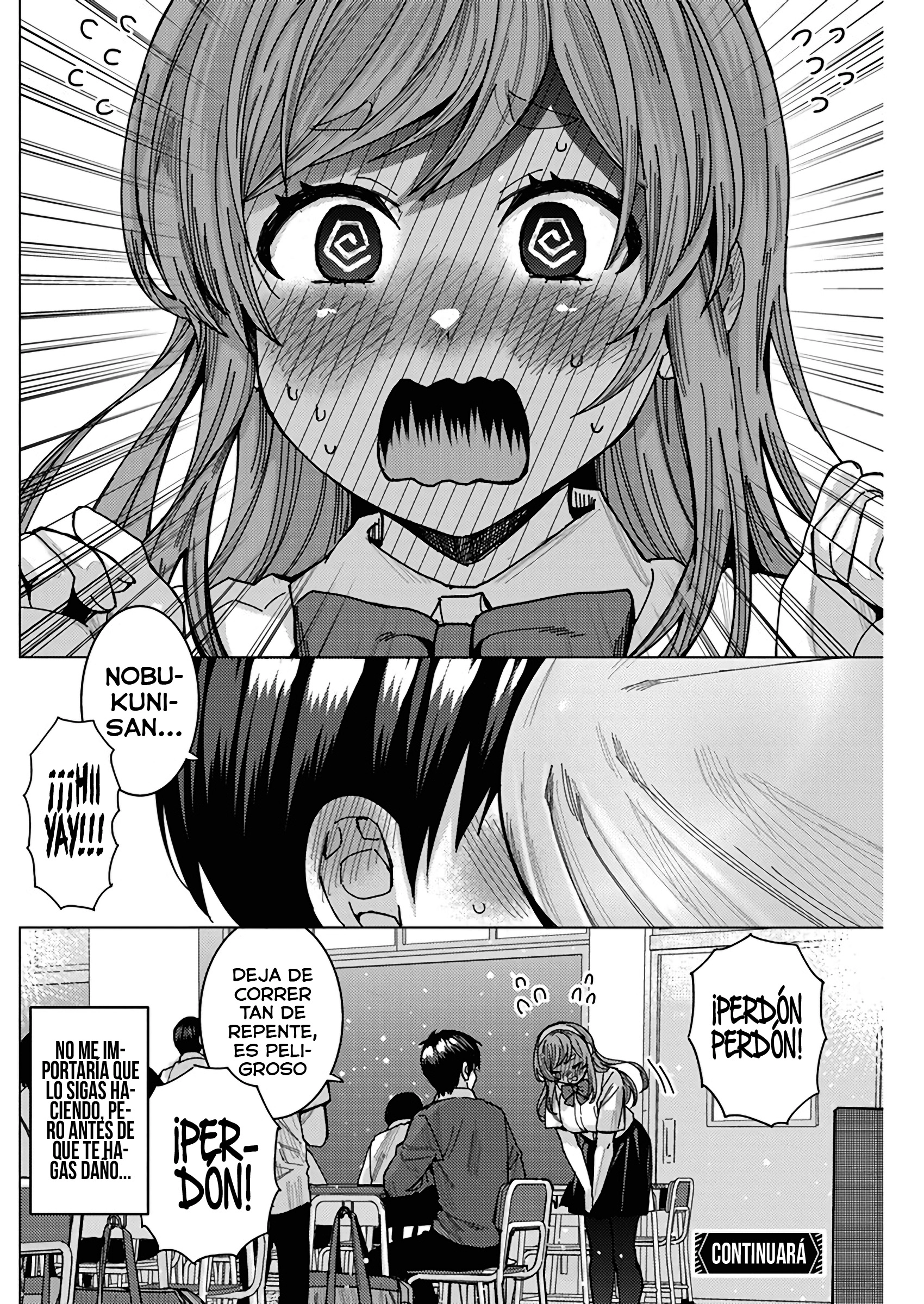 Tonari no Nobukuni-san wa Ore no Koto ga Suki na Ki ga Suru Capítulo 46 - Página 16 en español