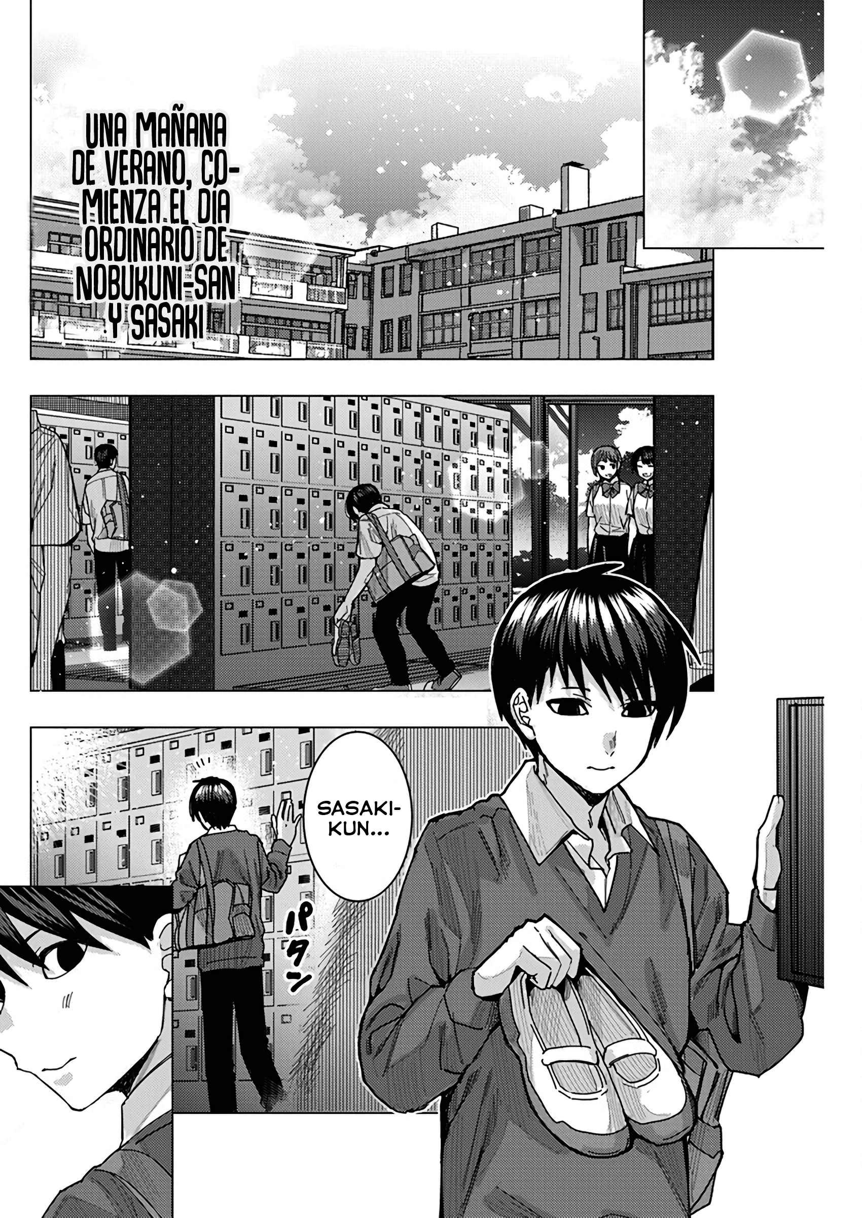 Tonari no Nobukuni-san wa Ore no Koto ga Suki na Ki ga Suru Capítulo 46 - Página 4 en español