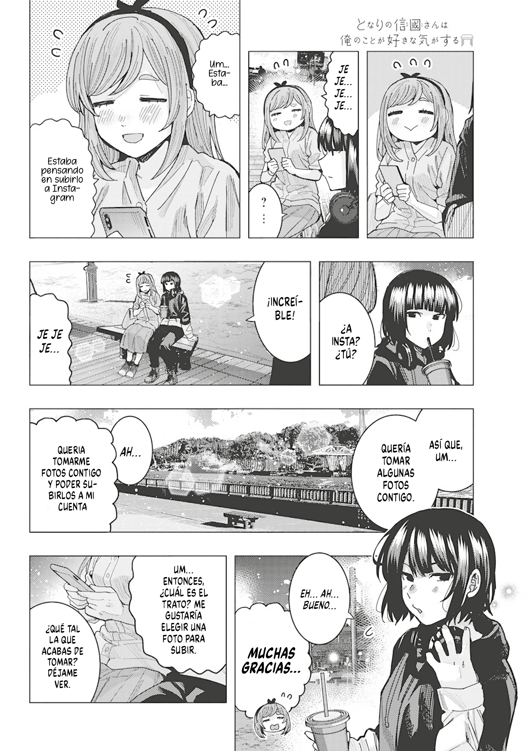 Tonari no Nobukuni-san wa Ore no Koto ga Suki na Ki ga Suru Capítulo 47 - Página 6 en español