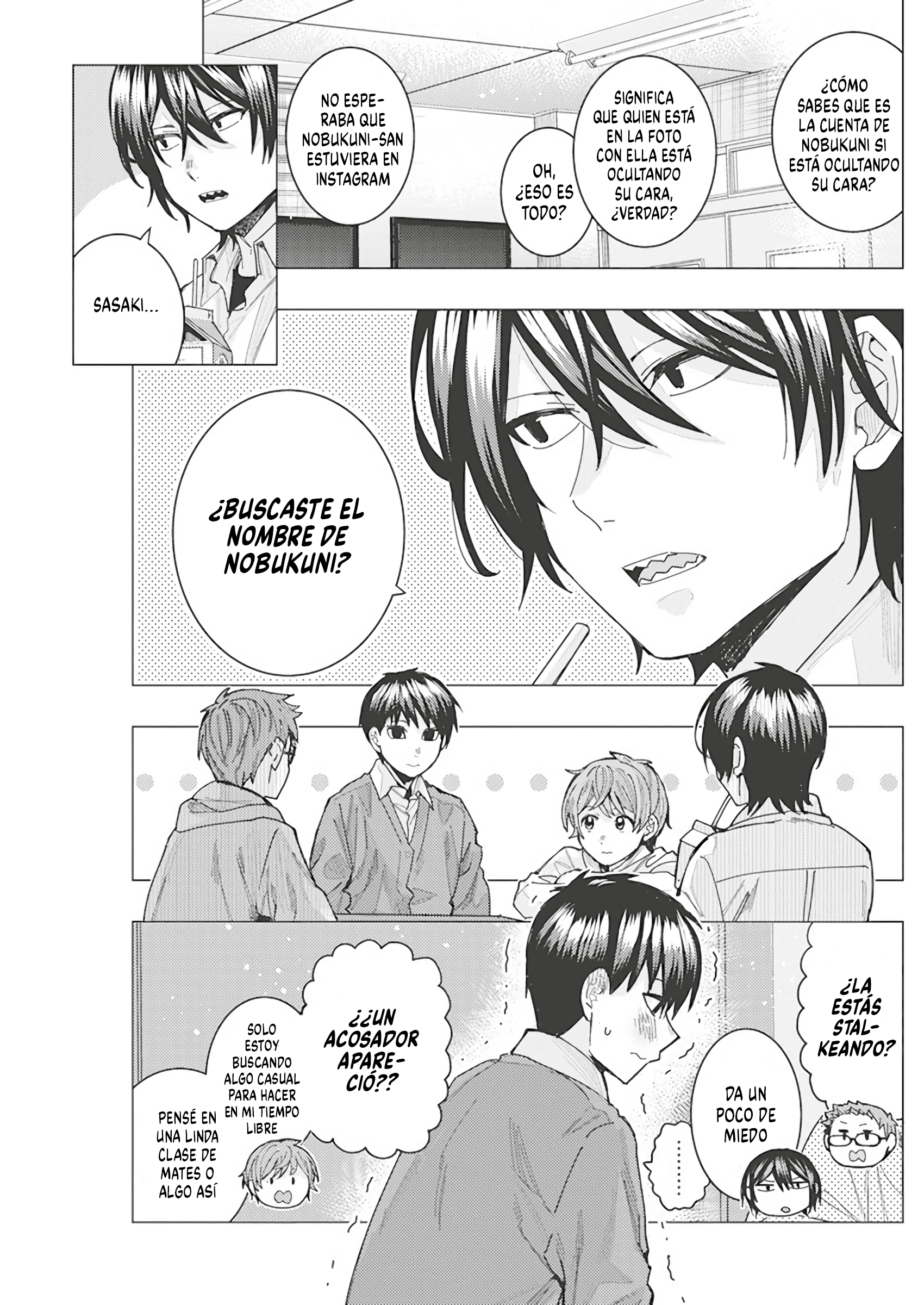 Tonari no Nobukuni-san wa Ore no Koto ga Suki na Ki ga Suru Capítulo 48 - Página 7 en español
