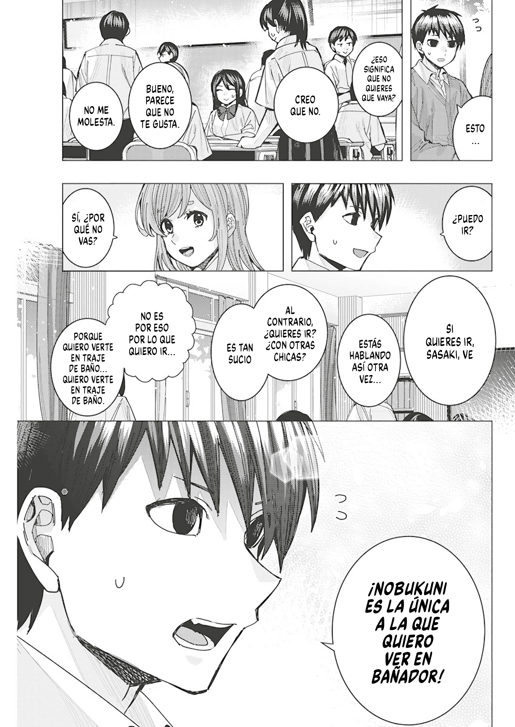 Tonari no Nobukuni-san wa Ore no Koto ga Suki na Ki ga Suru Capítulo 49 - Página 13 en español