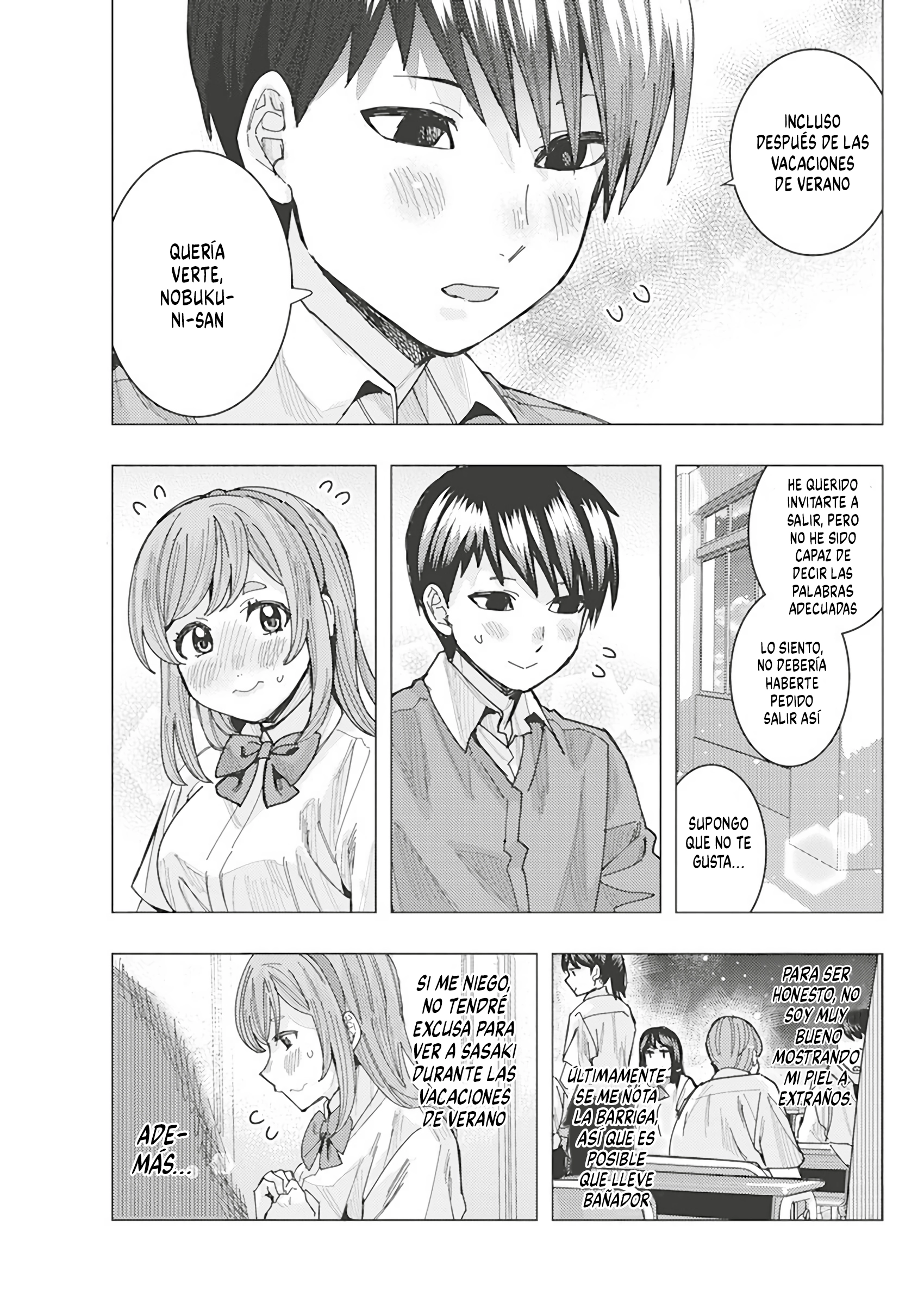 Tonari no Nobukuni-san wa Ore no Koto ga Suki na Ki ga Suru Capítulo 49 - Página 15 en español