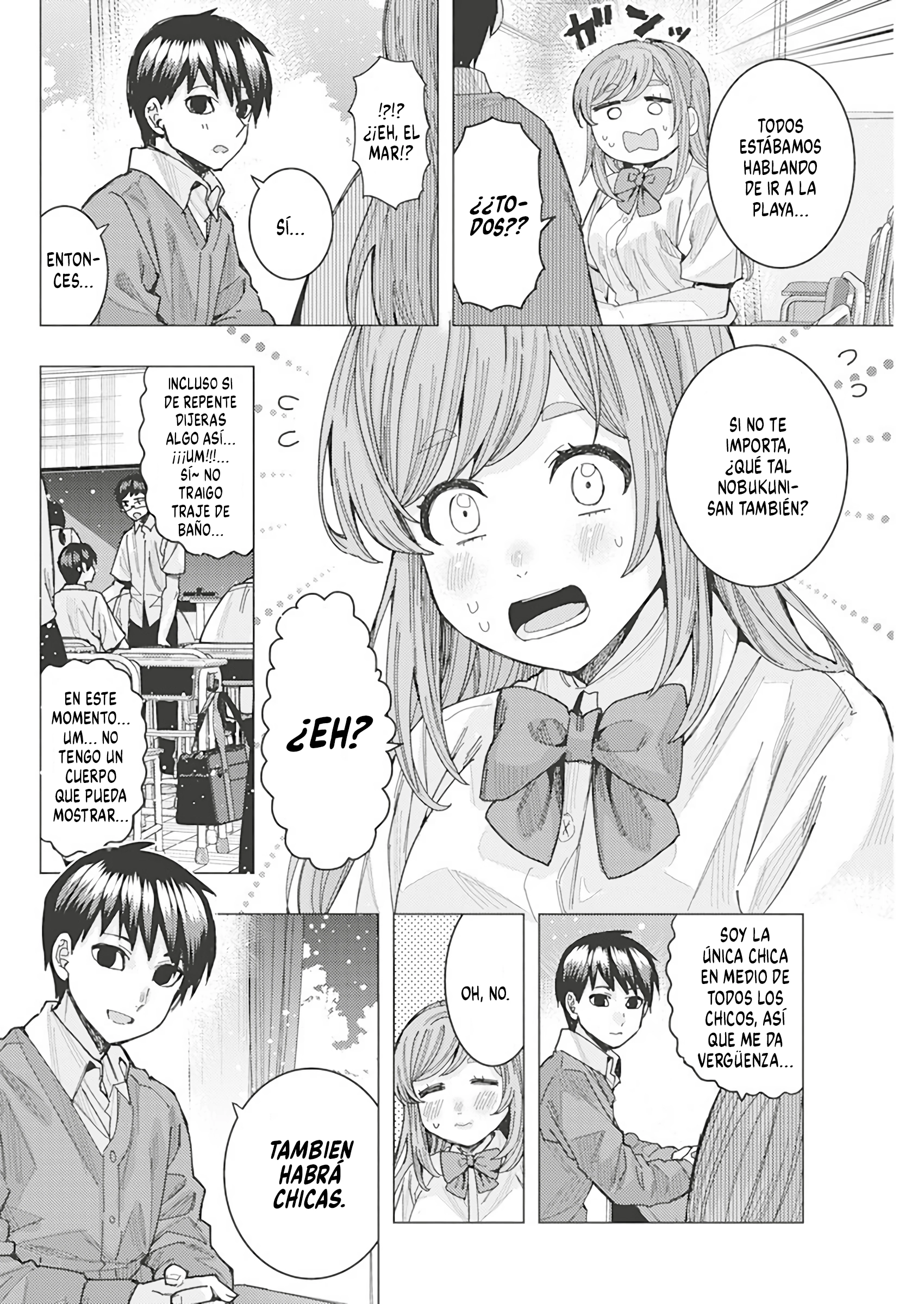Tonari no Nobukuni-san wa Ore no Koto ga Suki na Ki ga Suru Capítulo 49 - Página 8 en español