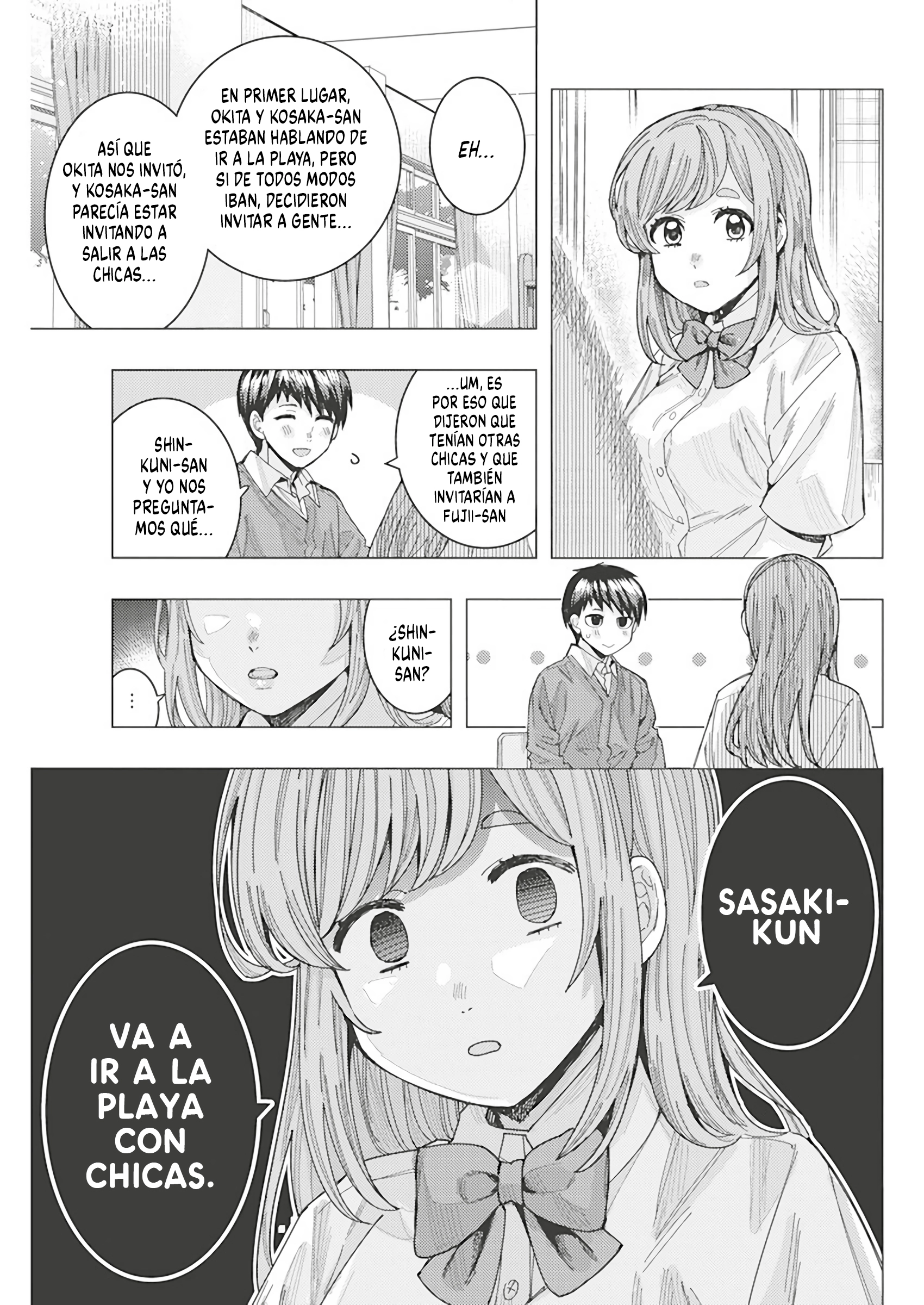 Tonari no Nobukuni-san wa Ore no Koto ga Suki na Ki ga Suru Capítulo 49 - Página 9 en español
