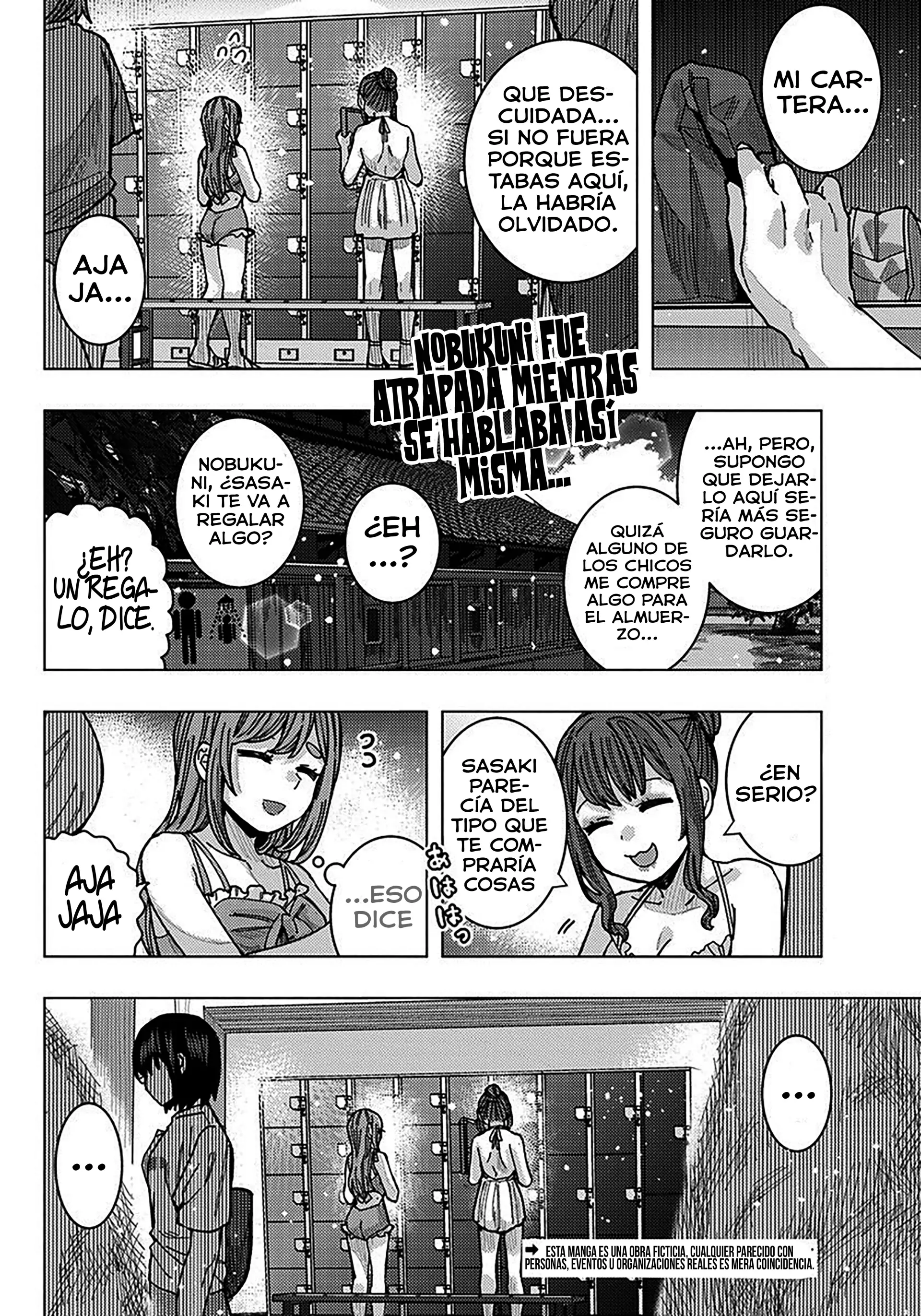 Tonari no Nobukuni-san wa Ore no Koto ga Suki na Ki ga Suru Capítulo 53 - Página 4 en español