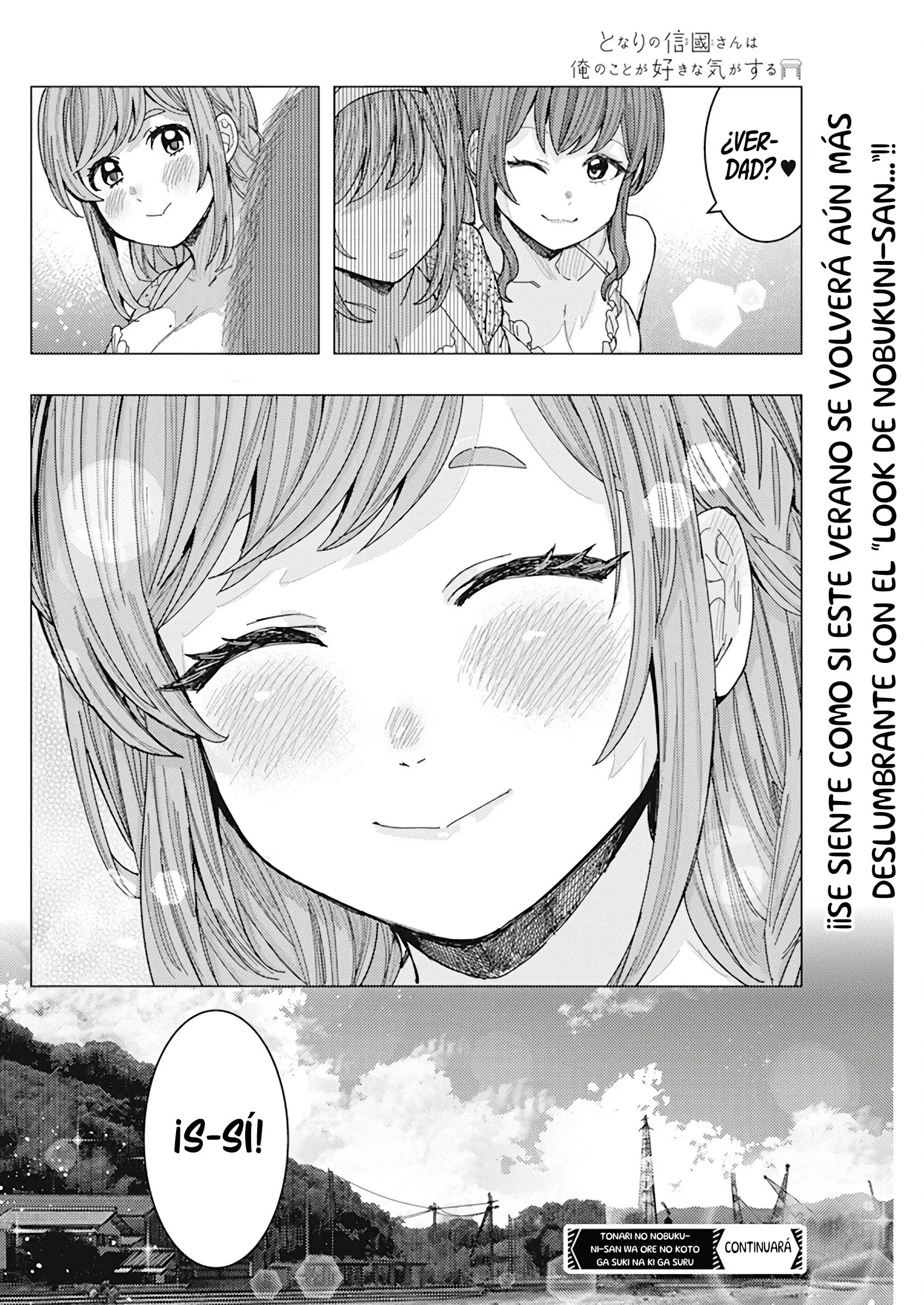 Tonari no Nobukuni-san wa Ore no Koto ga Suki na Ki ga Suru Capítulo 54 - Página 16 en español
