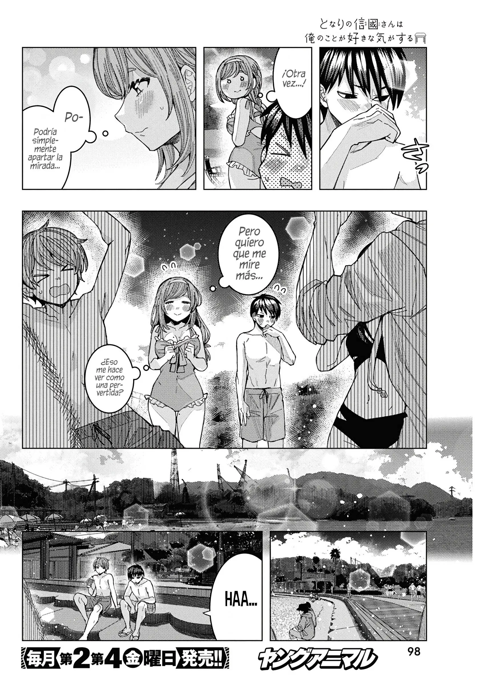 Tonari no Nobukuni-san wa Ore no Koto ga Suki na Ki ga Suru Capítulo 55 - Página 9 en español