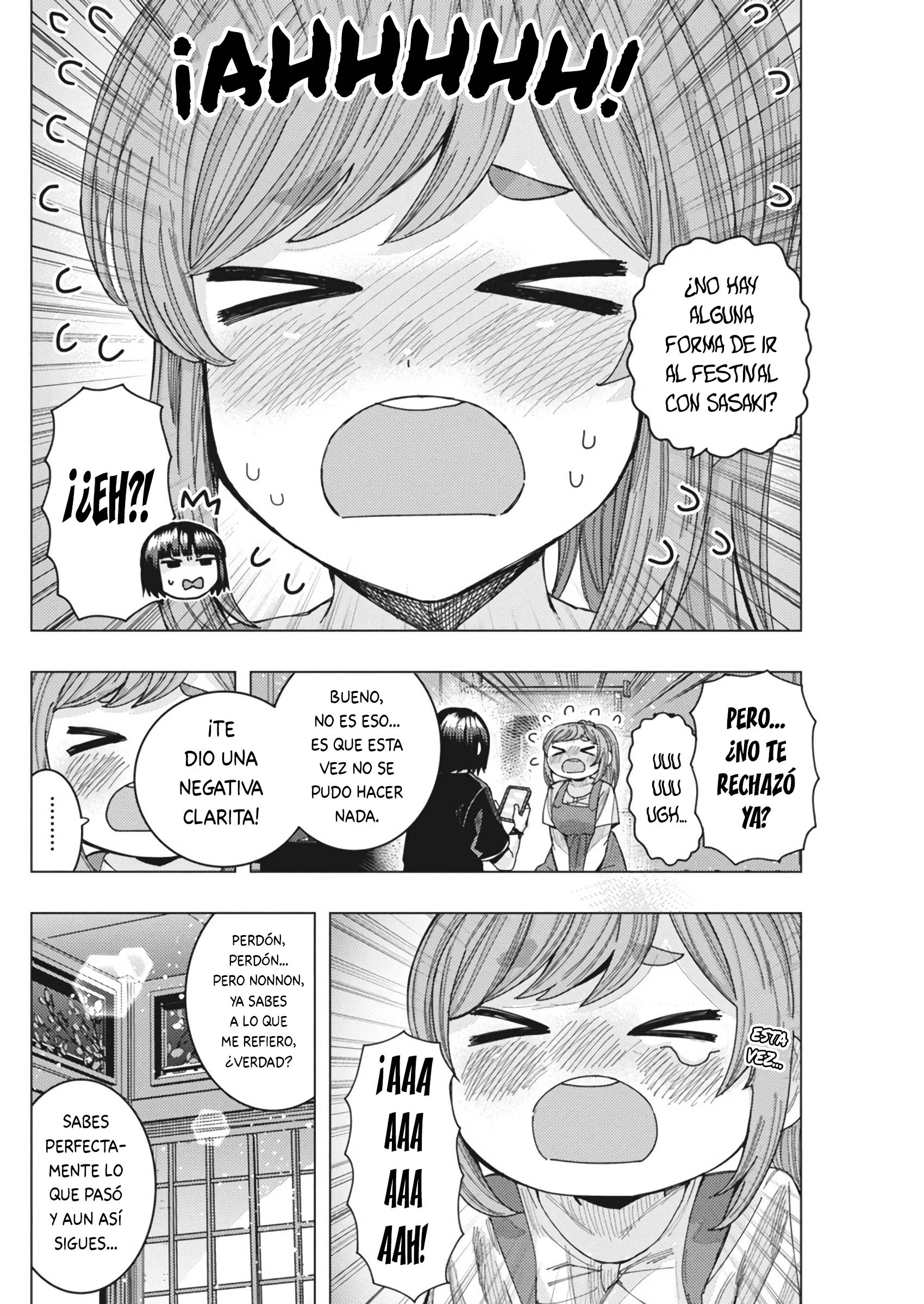 Tonari no Nobukuni-san wa Ore no Koto ga Suki na Ki ga Suru Capítulo 58 - Página 8 en español