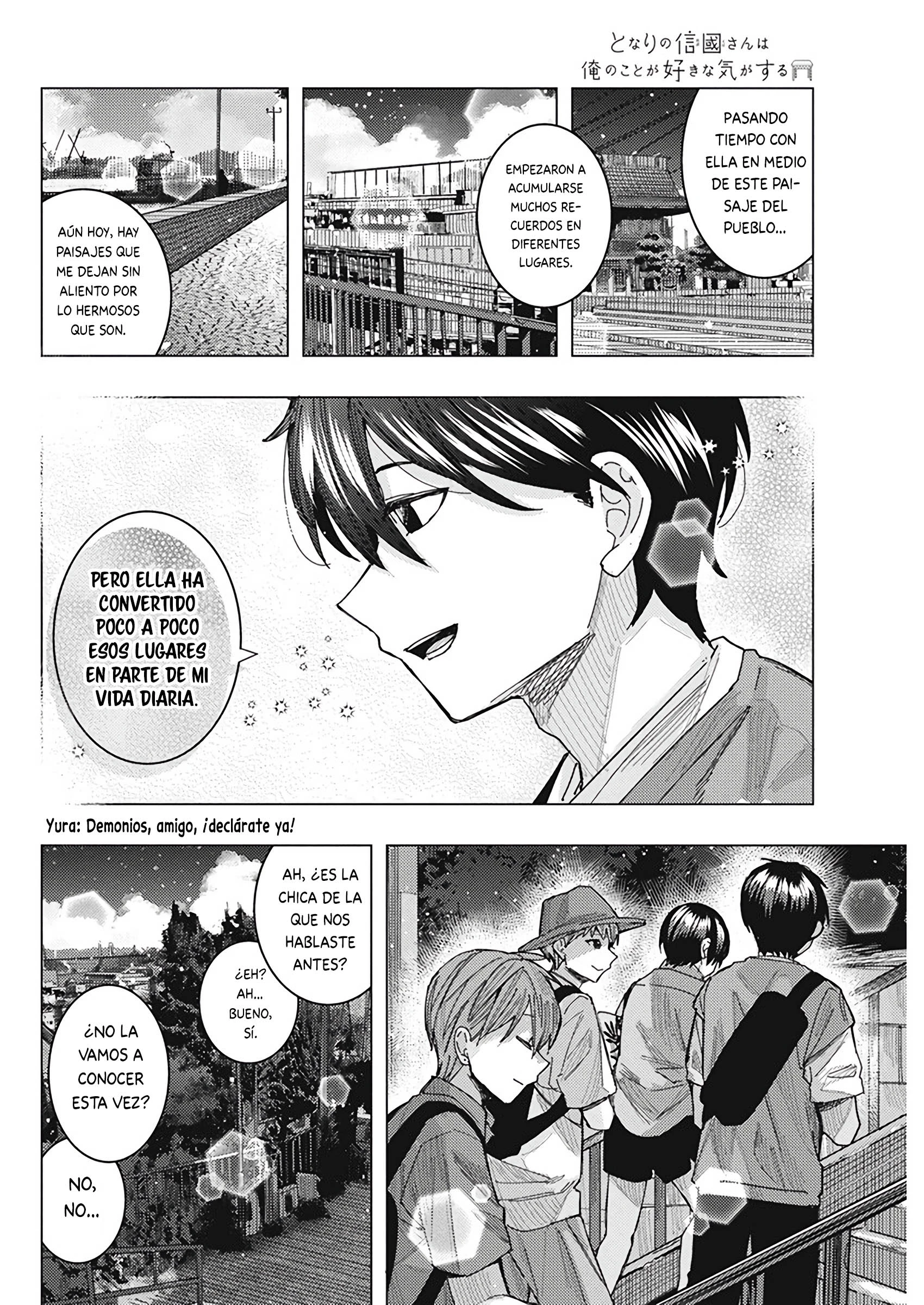 Tonari no Nobukuni-san wa Ore no Koto ga Suki na Ki ga Suru Capítulo 59 - Página 12 en español
