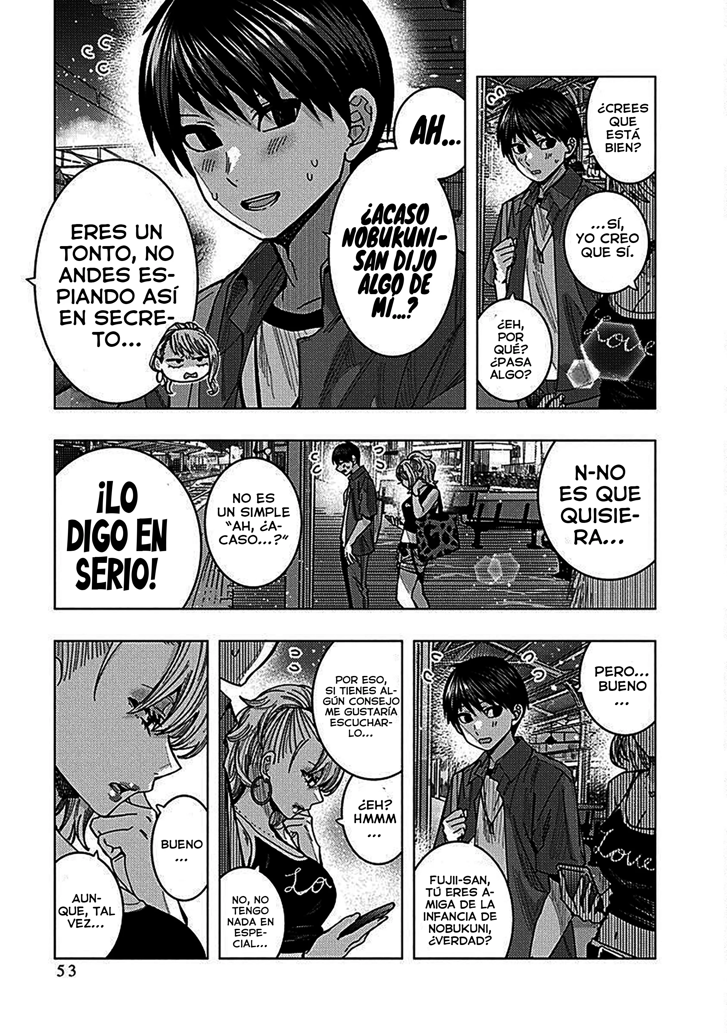 Tonari no Nobukuni-san wa Ore no Koto ga Suki na Ki ga Suru Capítulo 64 - Página 7 en español