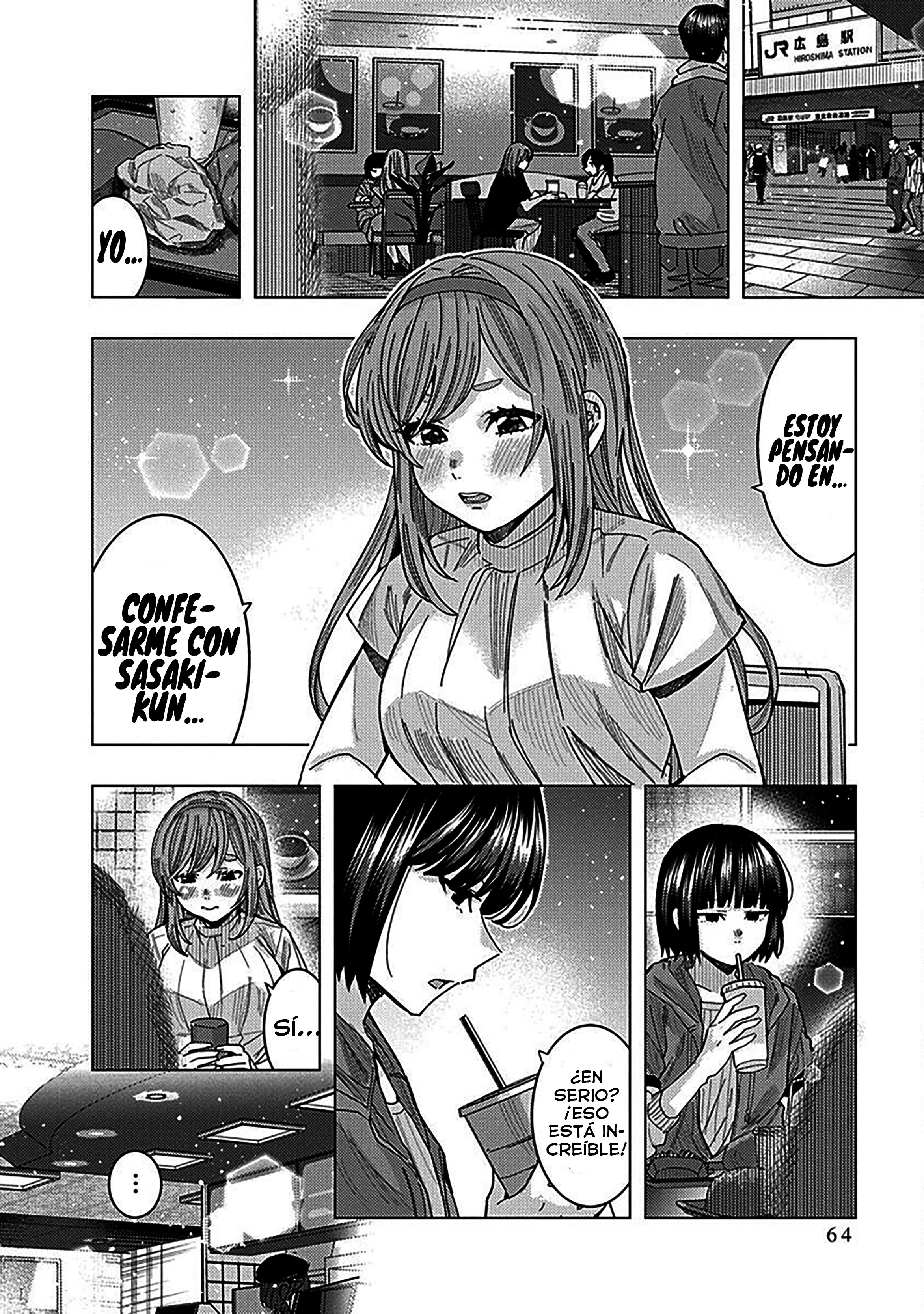 Tonari no Nobukuni-san wa Ore no Koto ga Suki na Ki ga Suru Capítulo 65 - Página 4 en español
