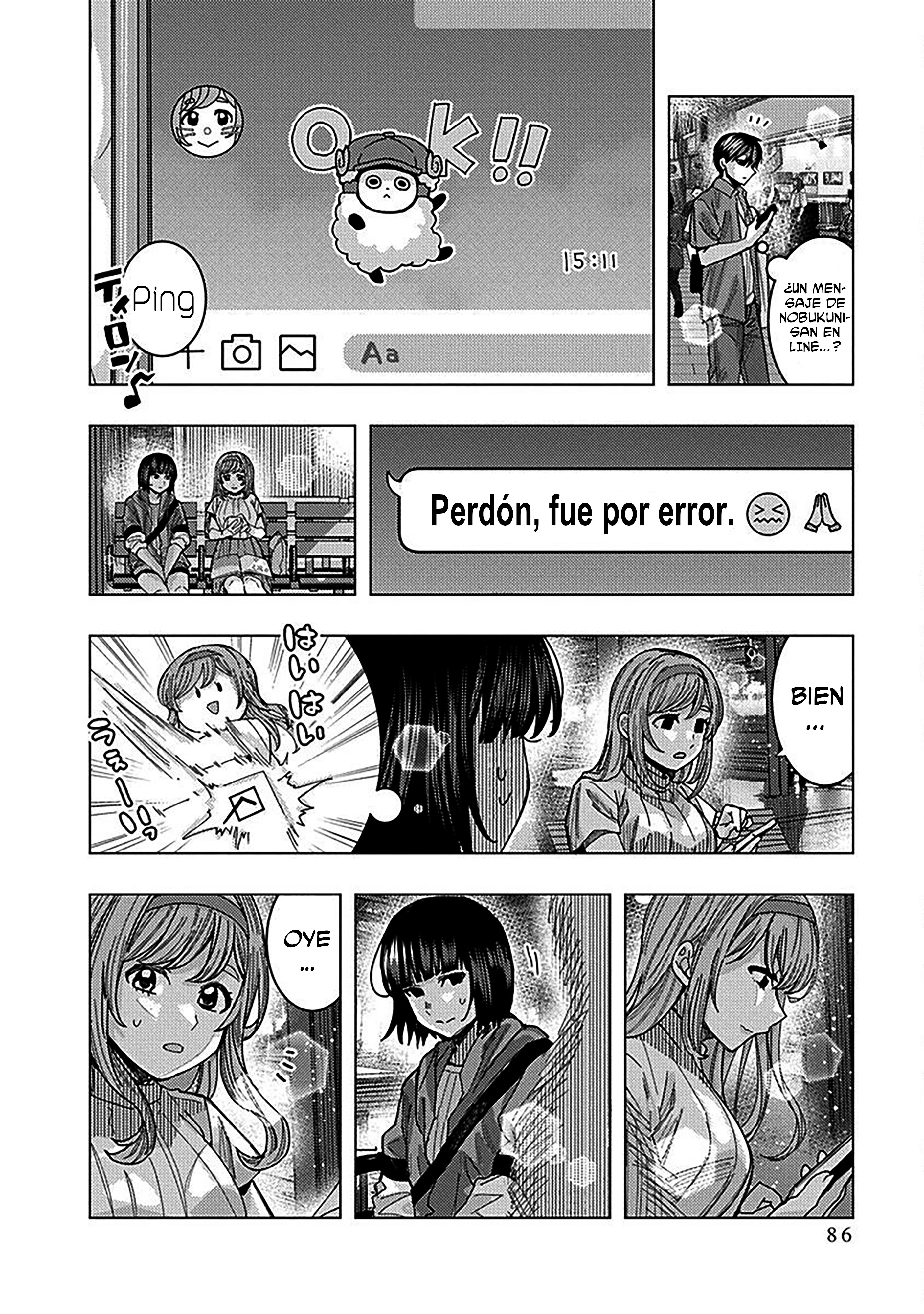 Tonari no Nobukuni-san wa Ore no Koto ga Suki na Ki ga Suru Capítulo 66 - Página 12 en español