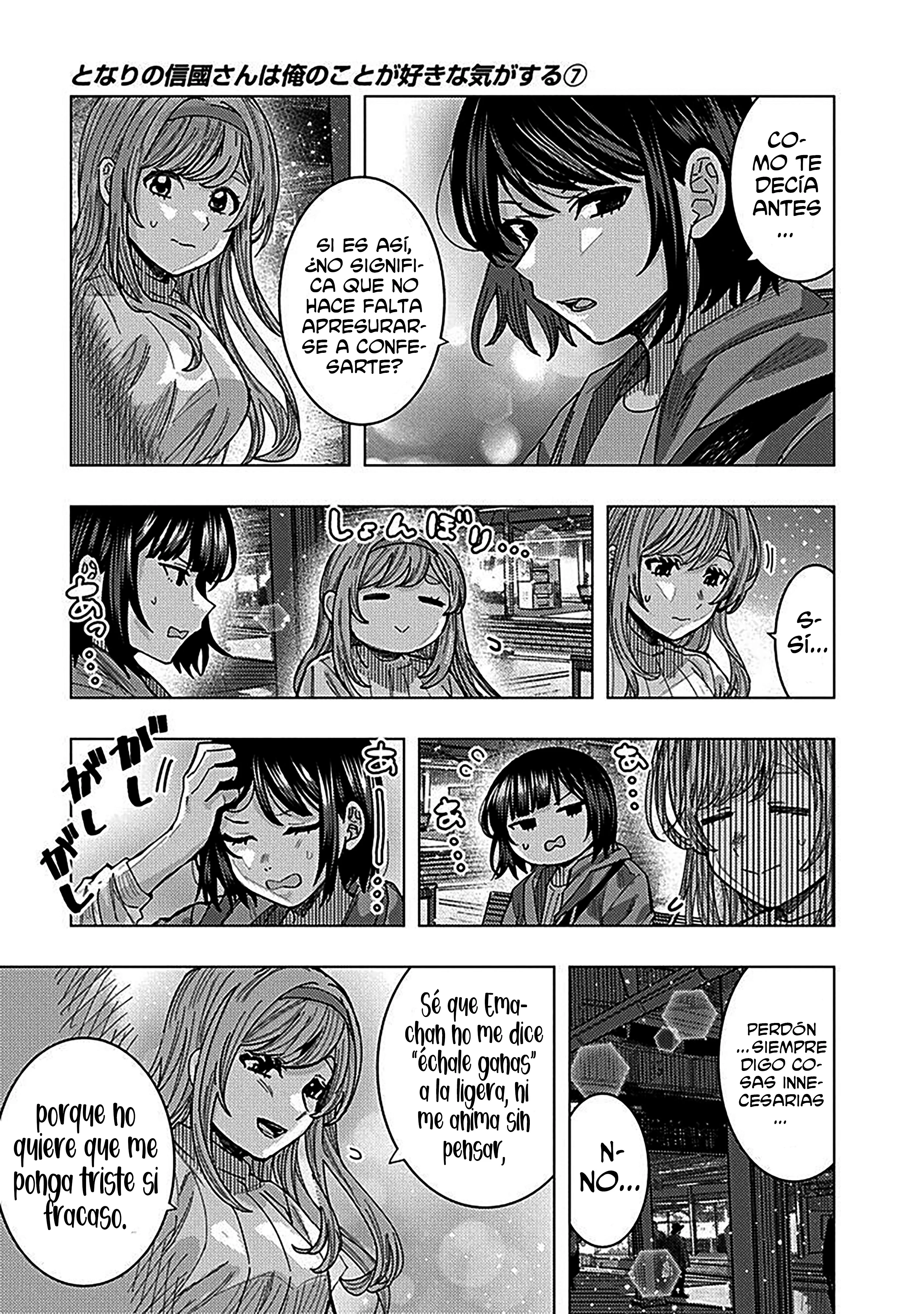 Tonari no Nobukuni-san wa Ore no Koto ga Suki na Ki ga Suru Capítulo 66 - Página 13 en español
