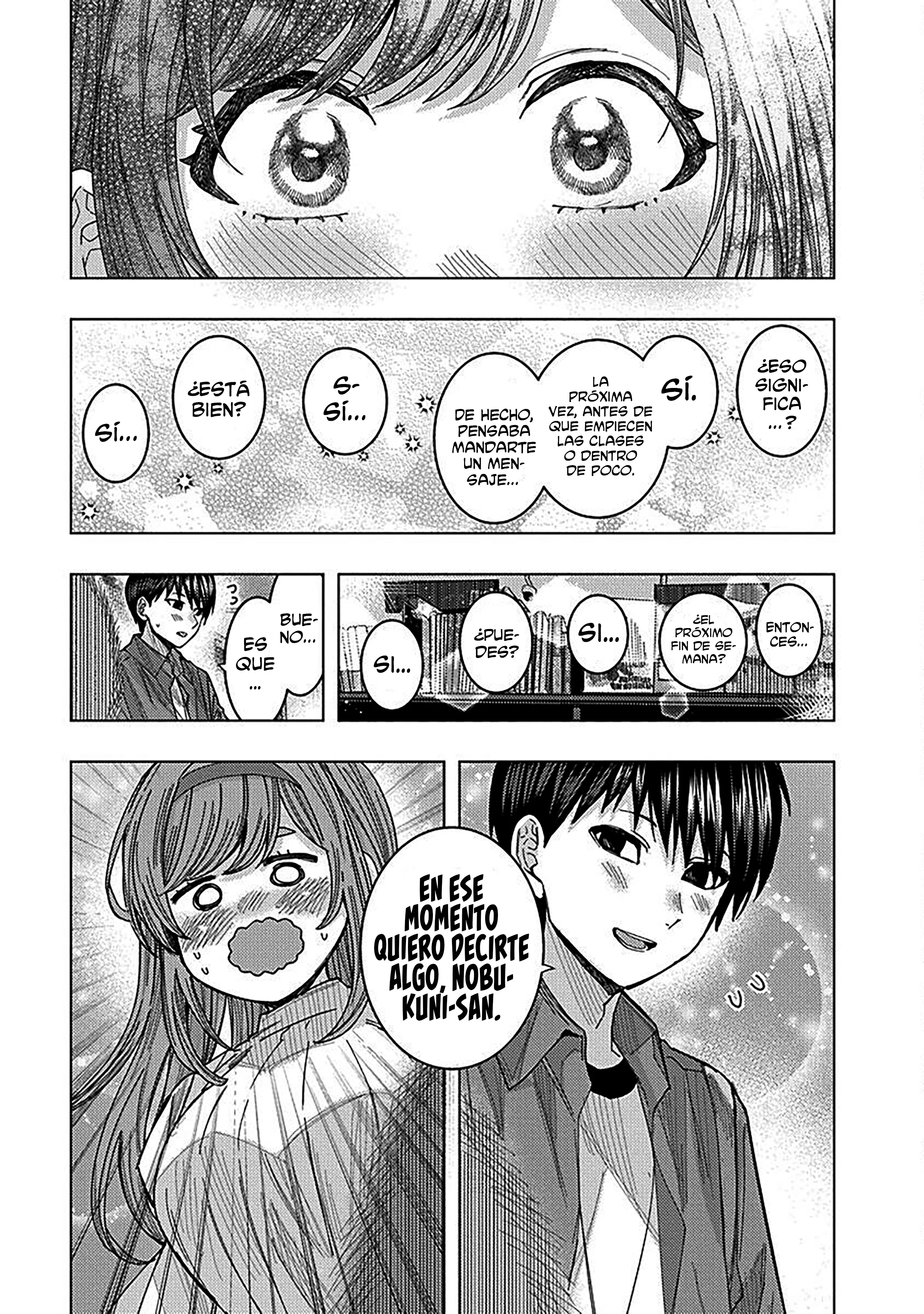 Tonari no Nobukuni-san wa Ore no Koto ga Suki na Ki ga Suru Capítulo 66 - Página 7 en español