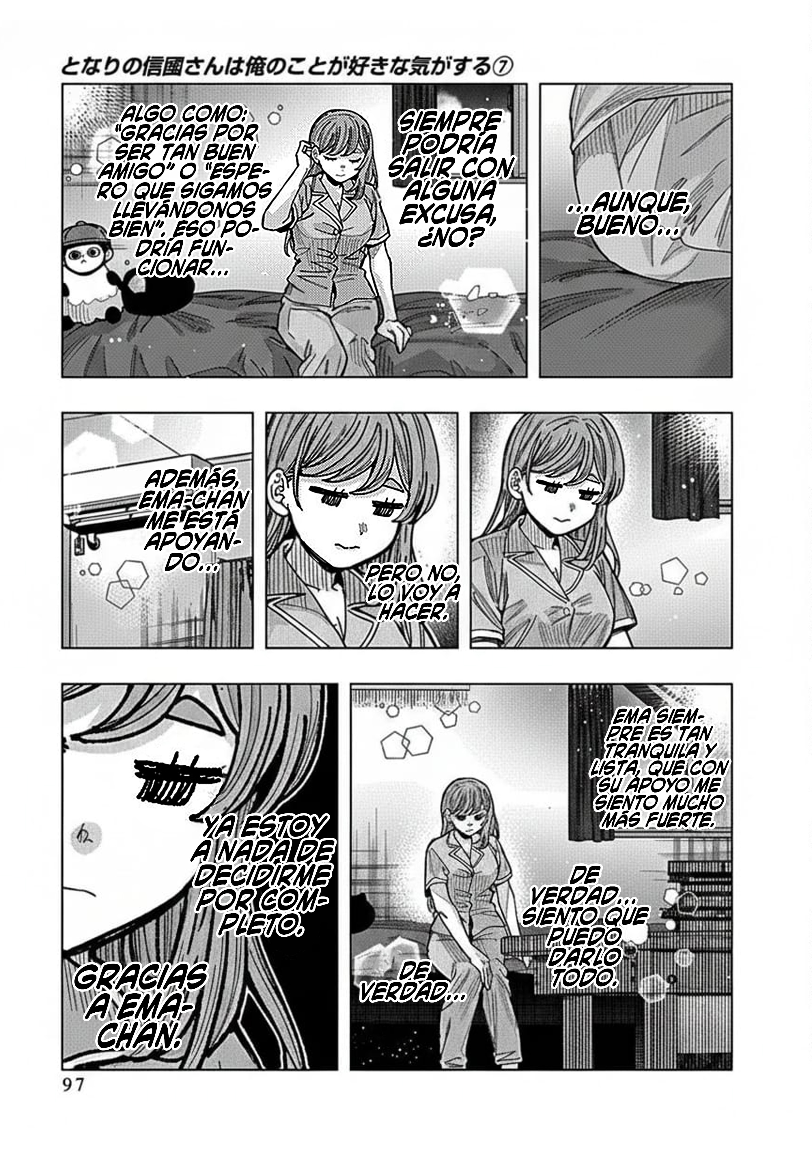 Tonari no Nobukuni-san wa Ore no Koto ga Suki na Ki ga Suru Capítulo 67 - Página 5 en español