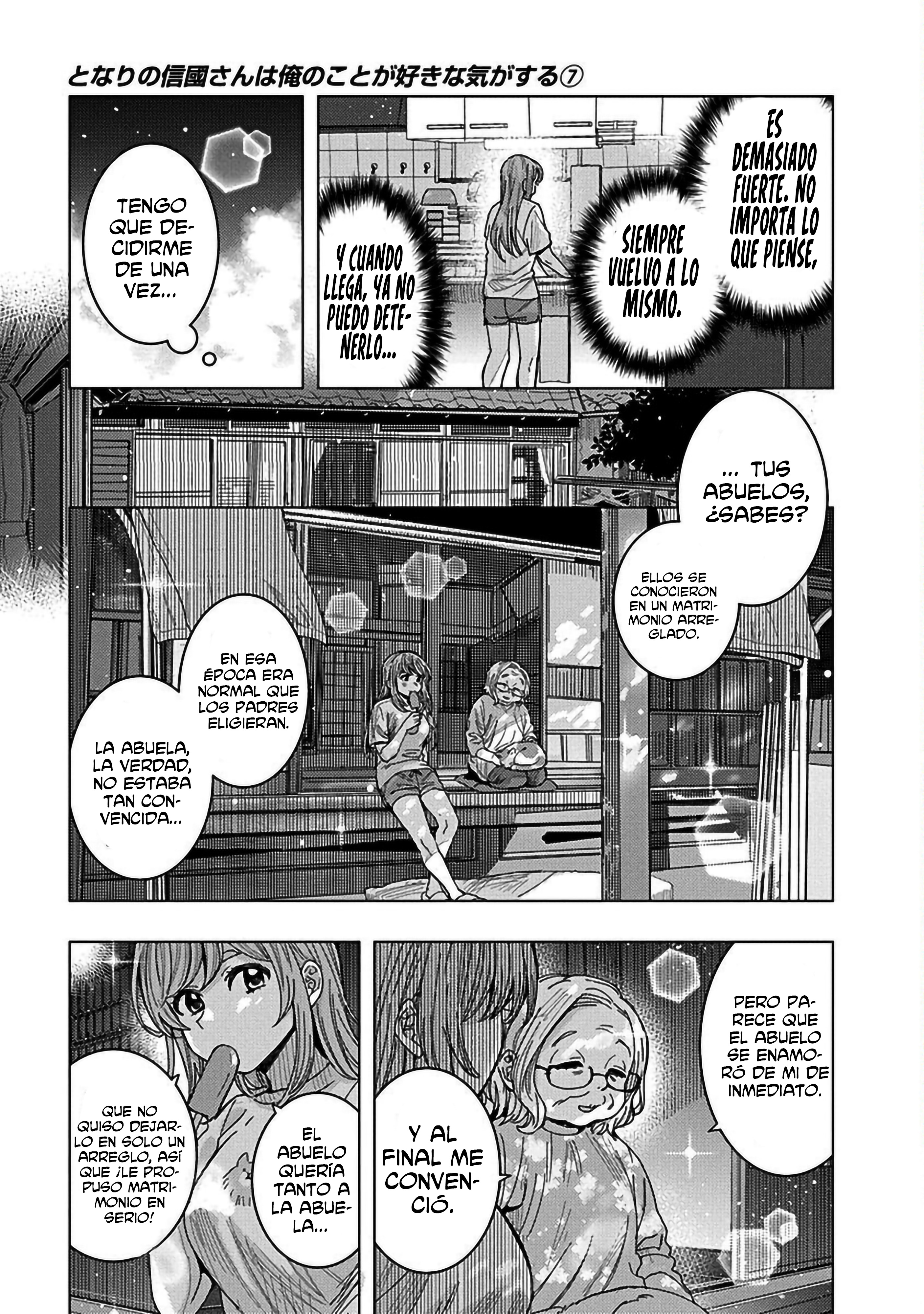 Tonari no Nobukuni-san wa Ore no Koto ga Suki na Ki ga Suru Capítulo 67 - Página 9 en español