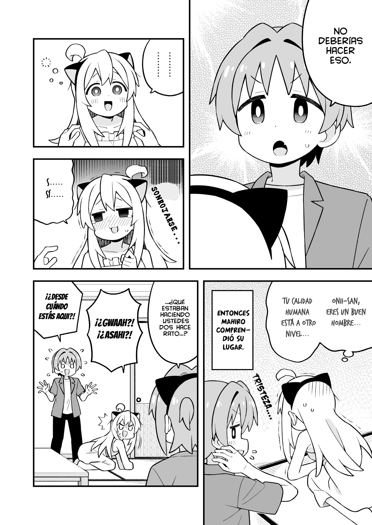 Onii-chan wa Oshimai Capítulo 113 - Página 12 en español
