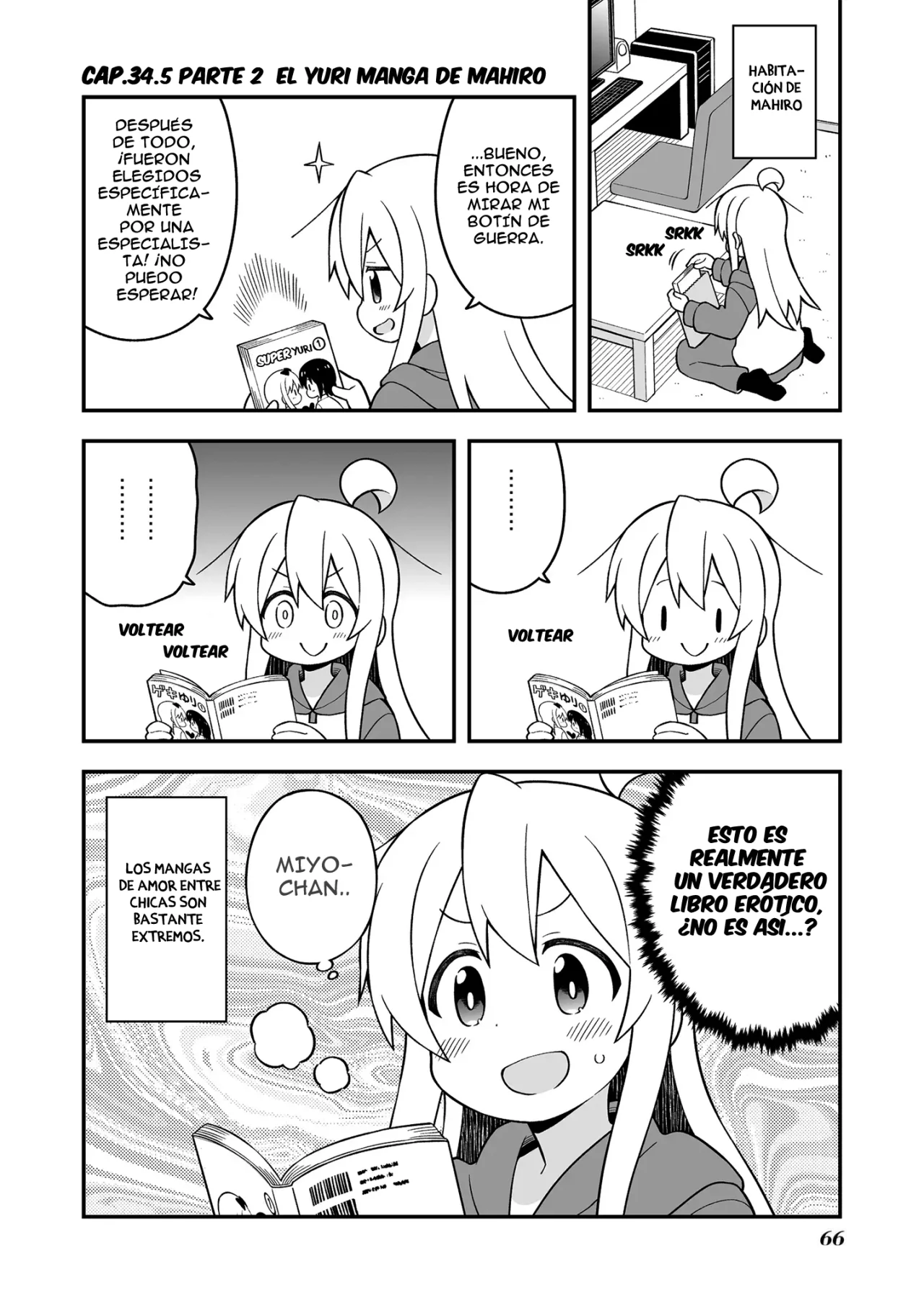 Onii-chan wa Oshimai Capítulo 34.5 - Página 4 en español