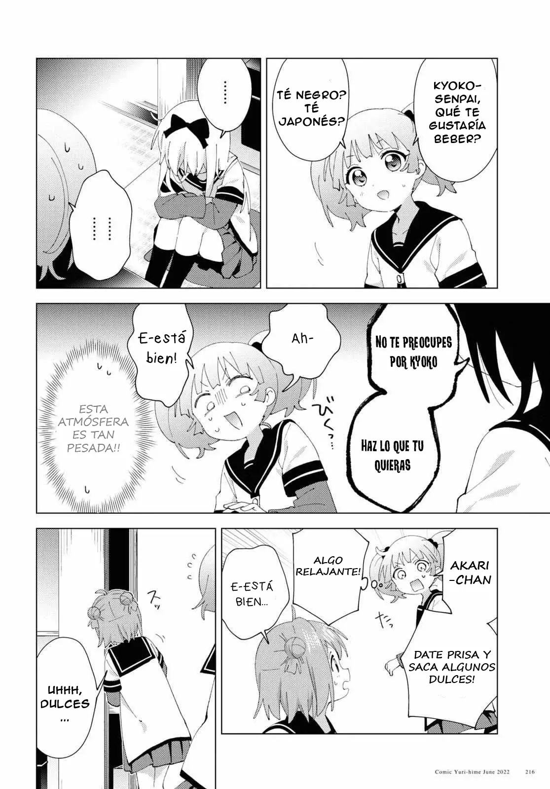 Yuru Yuri Capítulo 185 - Página 4 en español