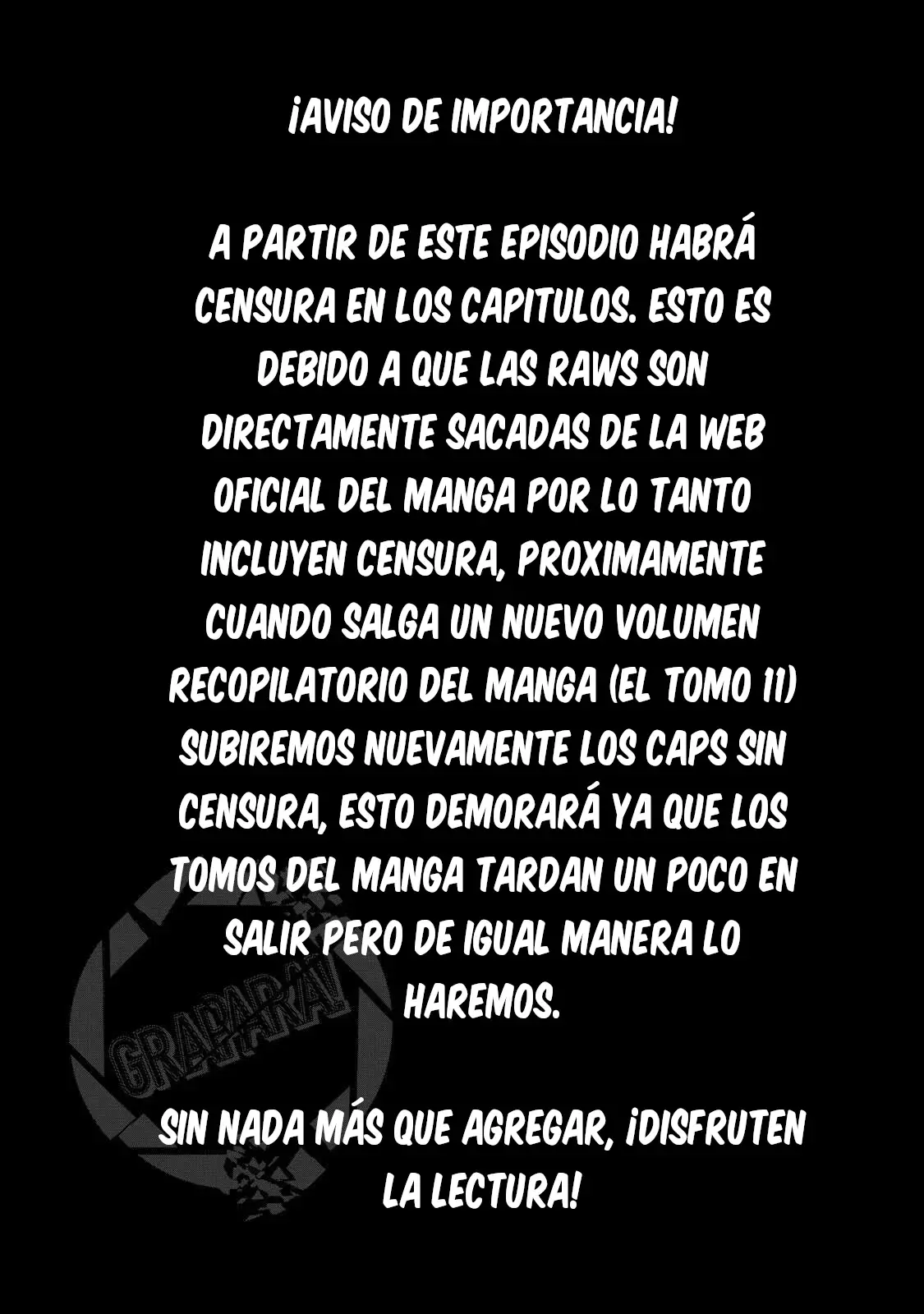 Grapara! Capítulo 106 - Página 3 en español