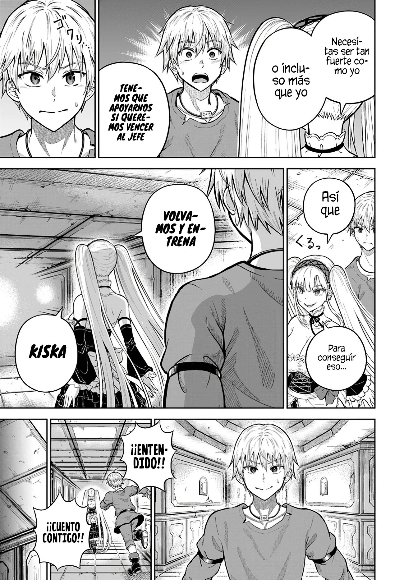 Dungeon ni Hisomu Yandere na Kanojo ni Ore wa Nando mo Korosareru Capítulo 10.1 - Página 23 en español