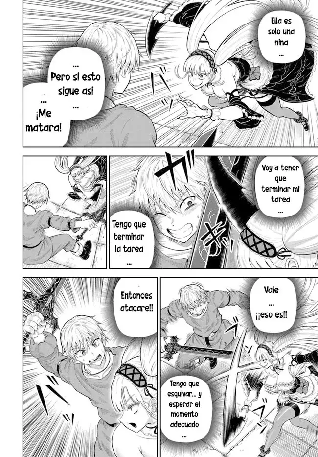 Dungeon ni Hisomu Yandere na Kanojo ni Ore wa Nando mo Korosareru Capítulo 10 - Página 33 en español