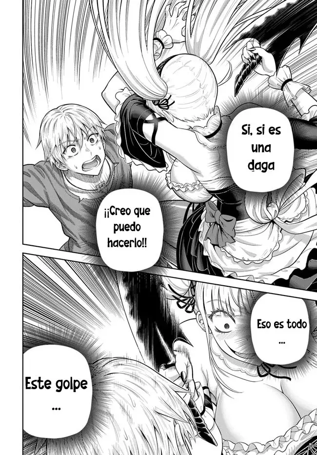 Dungeon ni Hisomu Yandere na Kanojo ni Ore wa Nando mo Korosareru Capítulo 10 - Página 35 en español