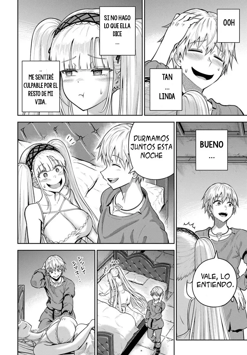 Dungeon ni Hisomu Yandere na Kanojo ni Ore wa Nando mo Korosareru Capítulo 12.1 - Página 14 en español