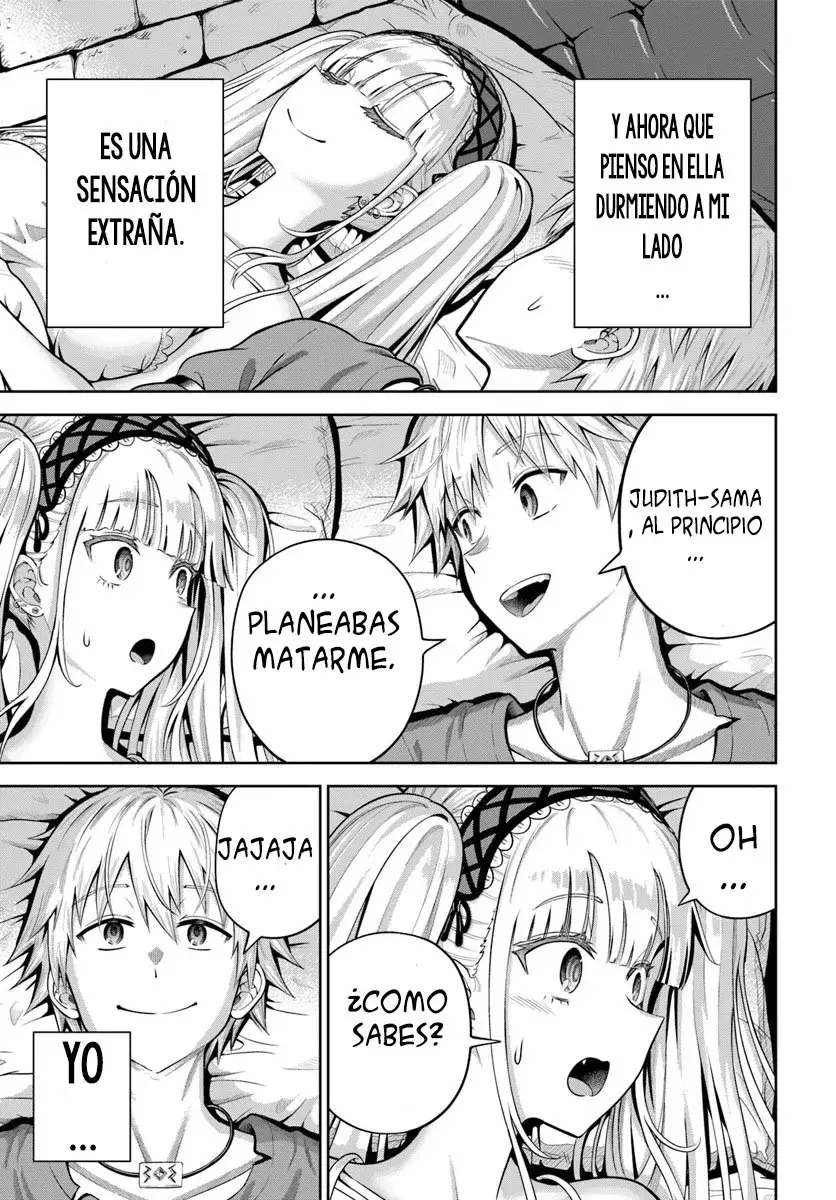 Dungeon ni Hisomu Yandere na Kanojo ni Ore wa Nando mo Korosareru Capítulo 12.1 - Página 17 en español