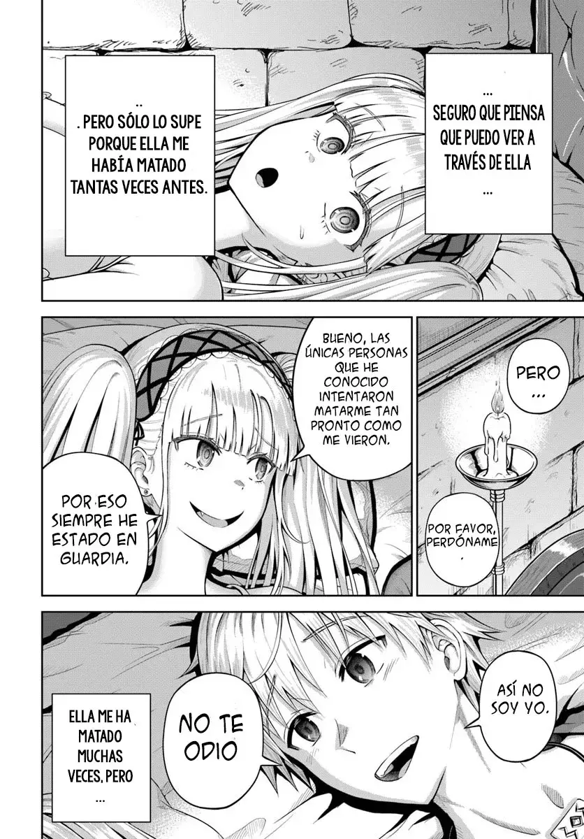 Dungeon ni Hisomu Yandere na Kanojo ni Ore wa Nando mo Korosareru Capítulo 12.1 - Página 18 en español