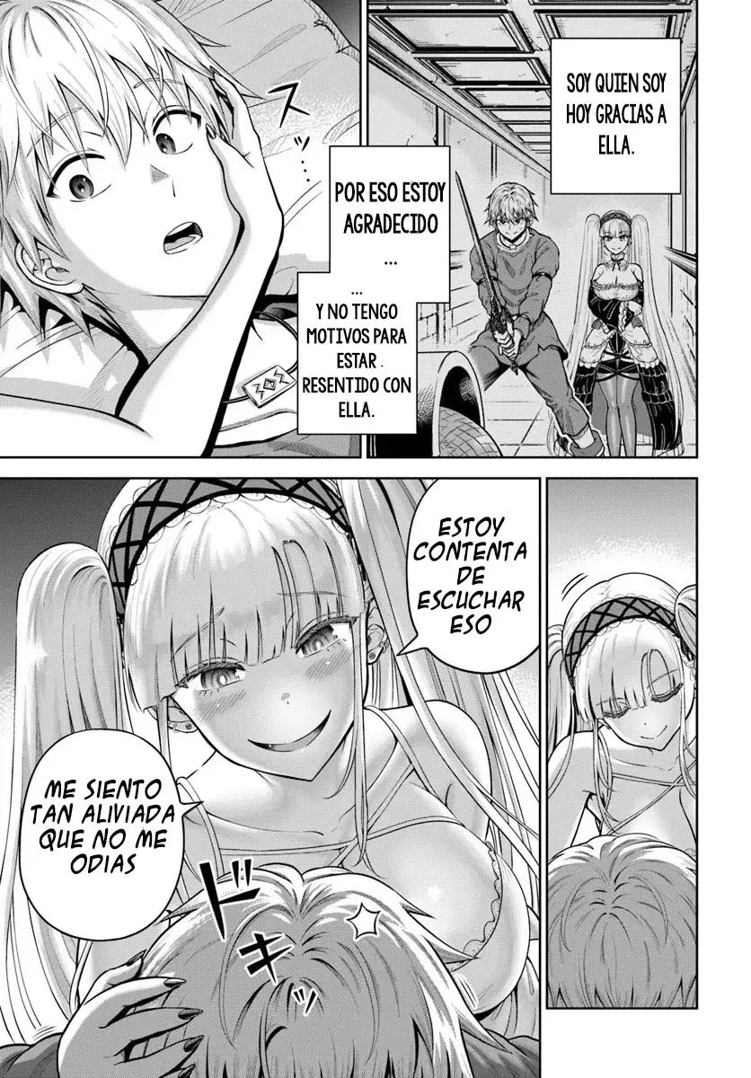 Dungeon ni Hisomu Yandere na Kanojo ni Ore wa Nando mo Korosareru Capítulo 12.1 - Página 19 en español