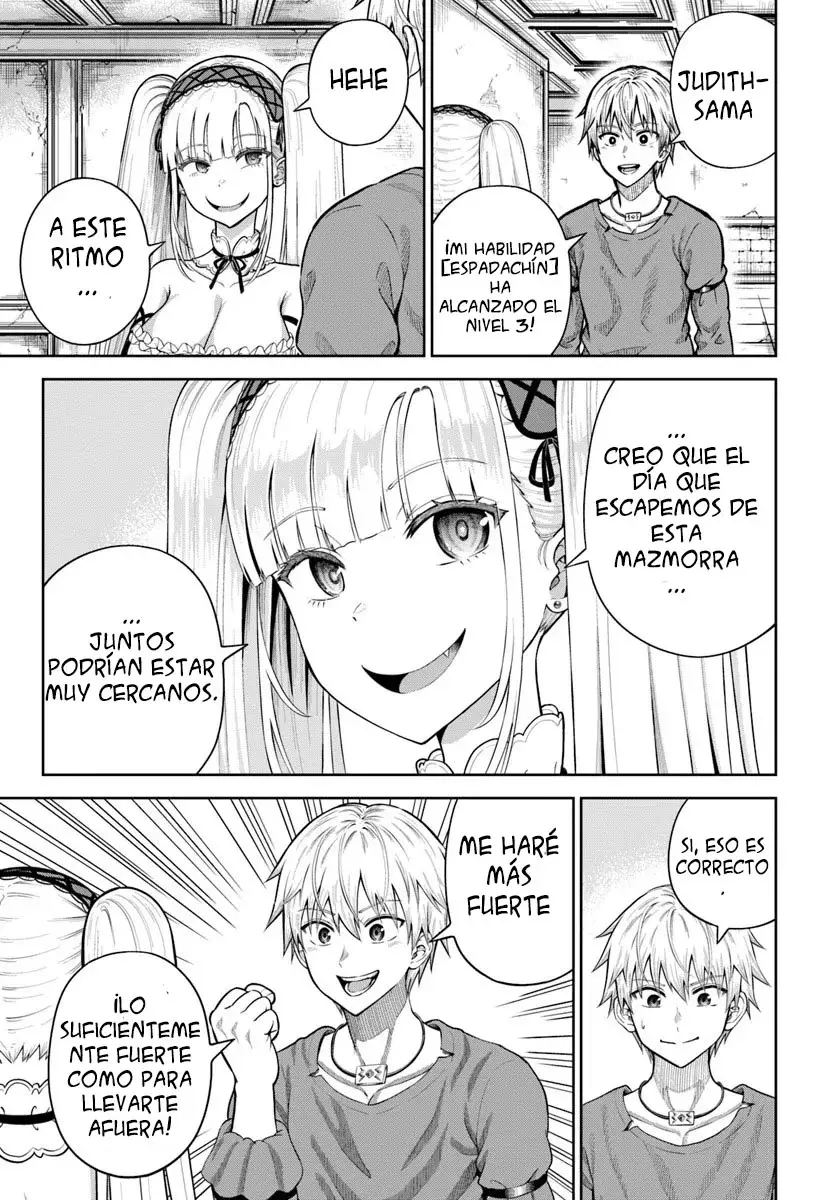 Dungeon ni Hisomu Yandere na Kanojo ni Ore wa Nando mo Korosareru Capítulo 12.1 - Página 5 en español