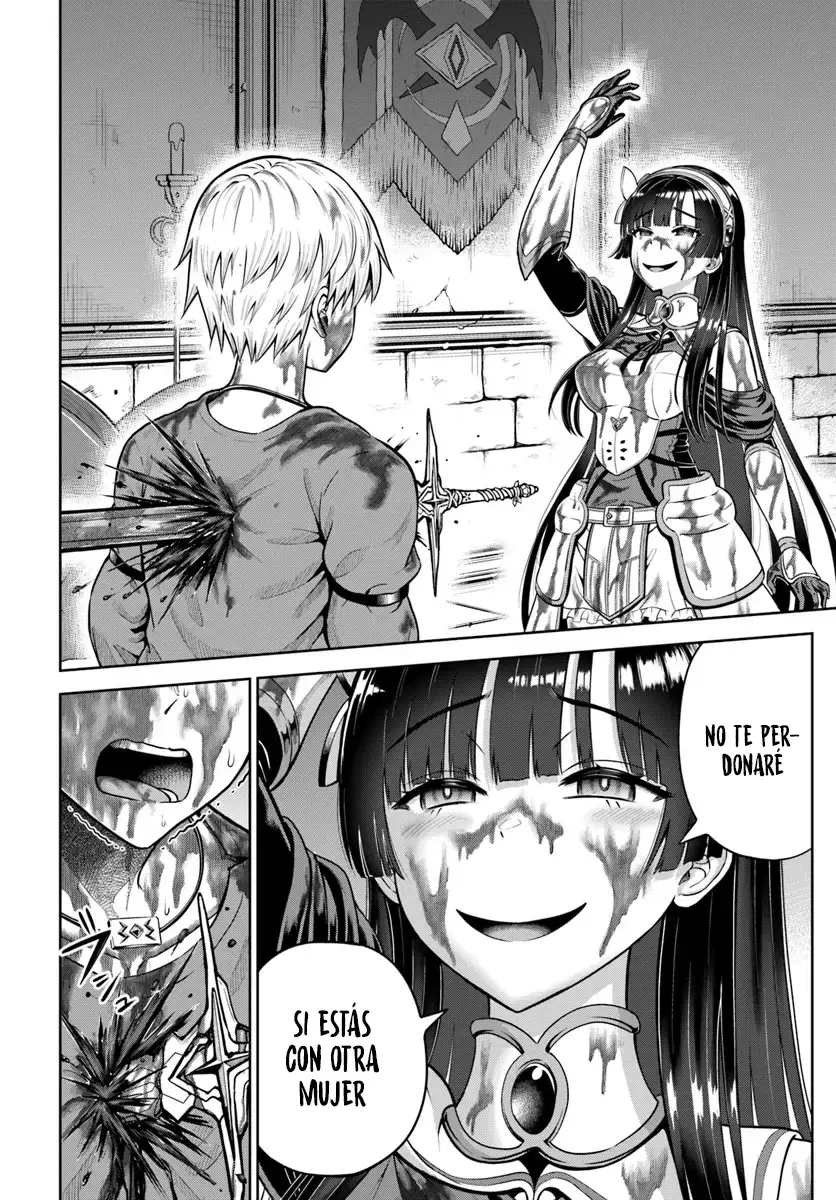 Dungeon ni Hisomu Yandere na Kanojo ni Ore wa Nando mo Korosareru Capítulo 13.1 - Página 11 en español