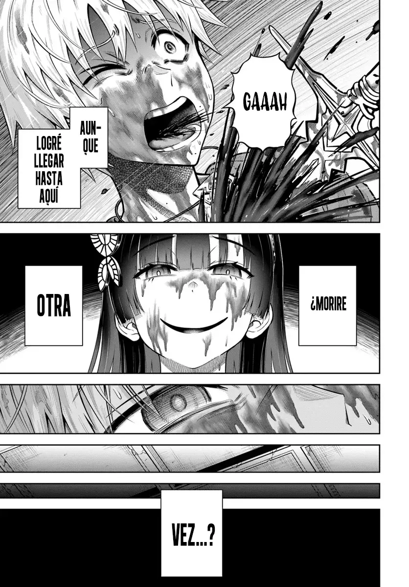 Dungeon ni Hisomu Yandere na Kanojo ni Ore wa Nando mo Korosareru Capítulo 13.1 - Página 12 en español