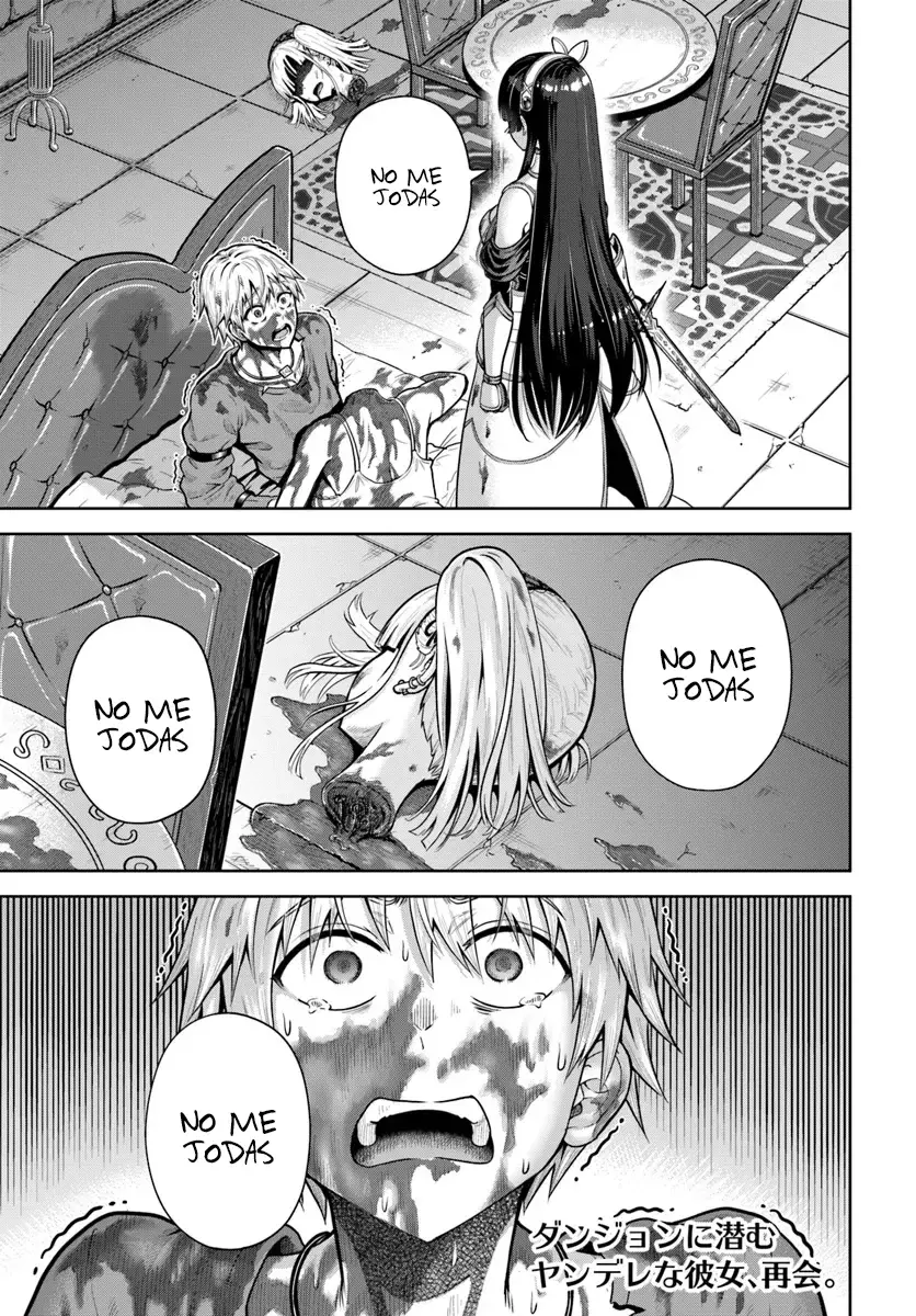 Dungeon ni Hisomu Yandere na Kanojo ni Ore wa Nando mo Korosareru Capítulo 13.1 - Página 4 en español