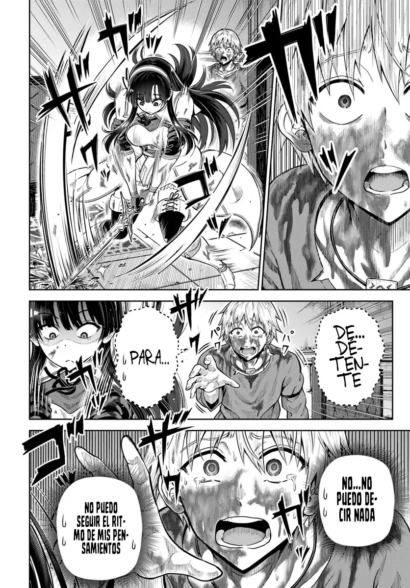 Dungeon ni Hisomu Yandere na Kanojo ni Ore wa Nando mo Korosareru Capítulo 13.1 - Página 9 en español
