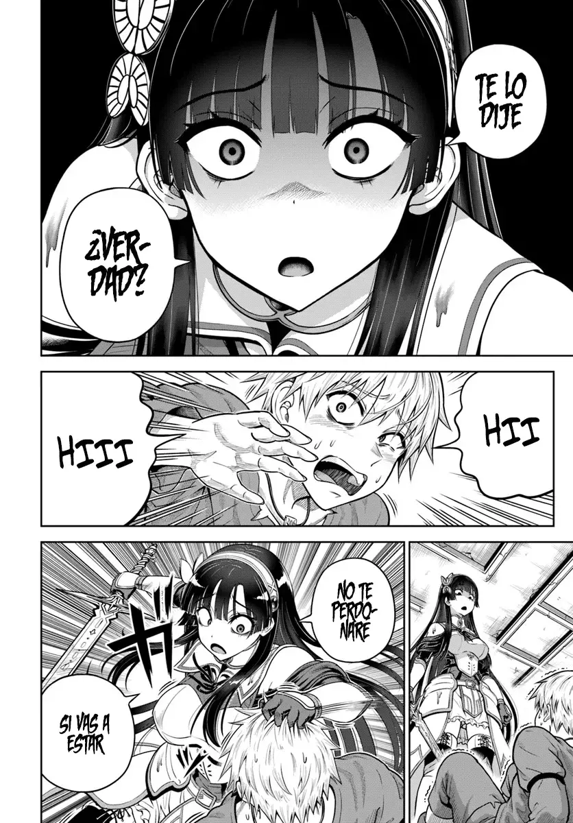 Dungeon ni Hisomu Yandere na Kanojo ni Ore wa Nando mo Korosareru Capítulo 13.2 - Página 13 en español