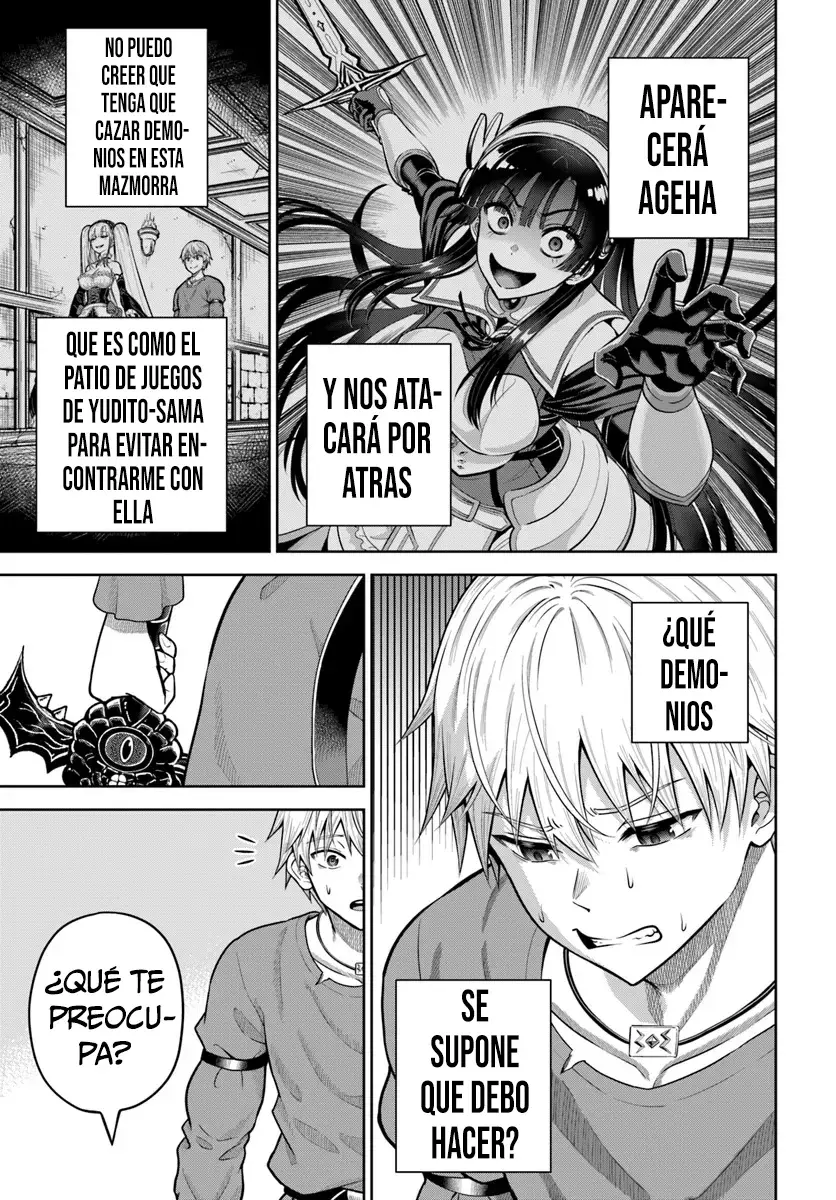 Dungeon ni Hisomu Yandere na Kanojo ni Ore wa Nando mo Korosareru Capítulo 14.1 - Página 20 en español