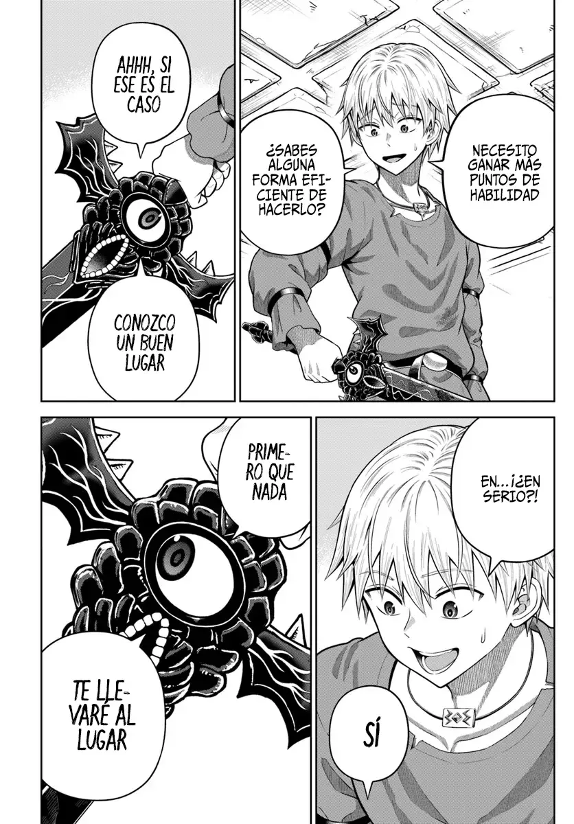 Dungeon ni Hisomu Yandere na Kanojo ni Ore wa Nando mo Korosareru Capítulo 14.2 - Página 5 en español