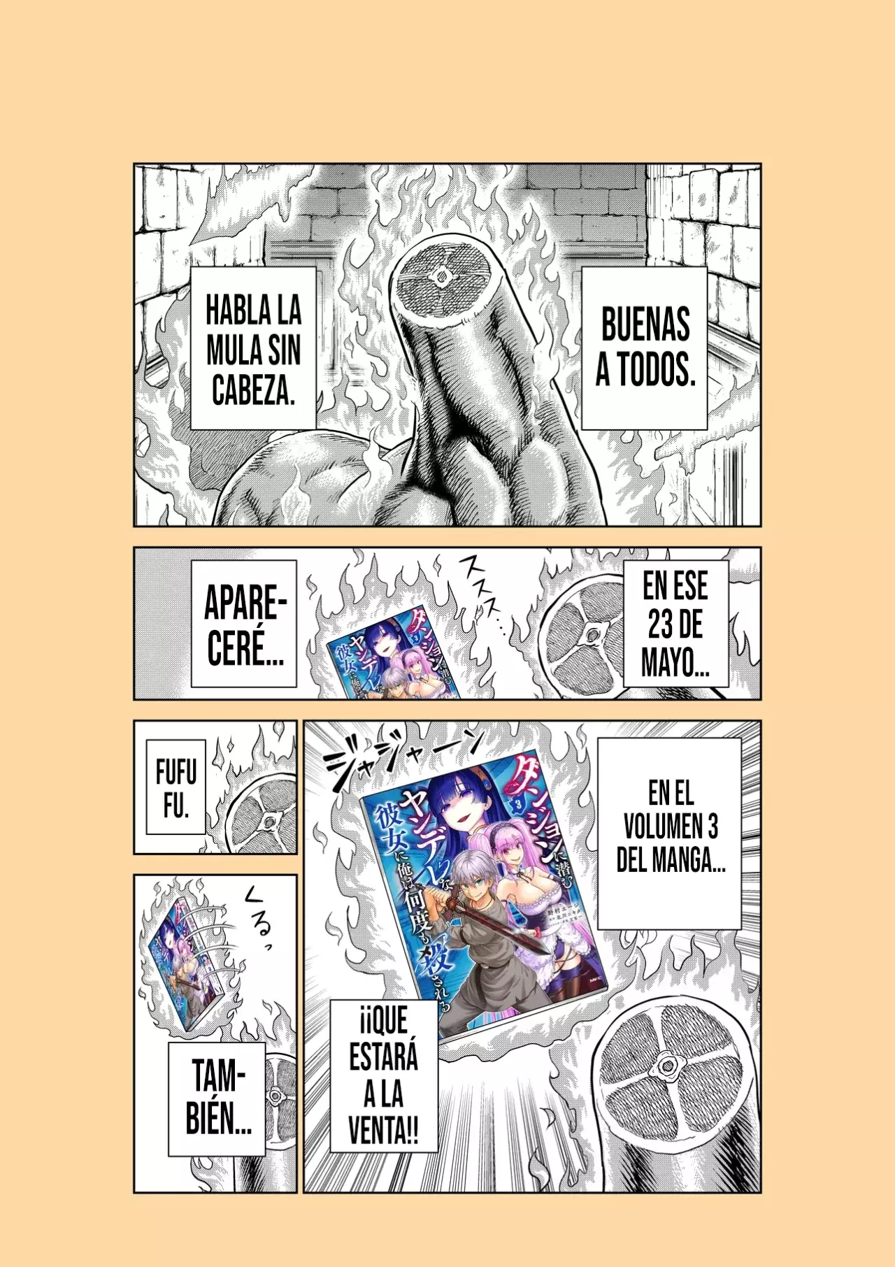 Dungeon ni Hisomu Yandere na Kanojo ni Ore wa Nando mo Korosareru Capítulo 14.5 - Página 3 en español