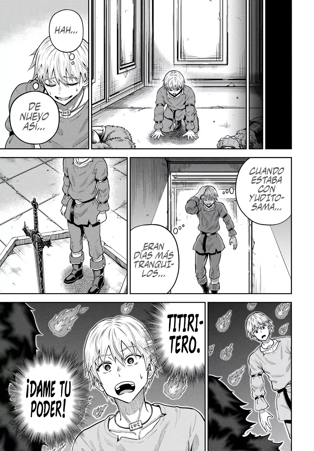 Dungeon ni Hisomu Yandere na Kanojo ni Ore wa Nando mo Korosareru Capítulo 15.1 - Página 14 en español