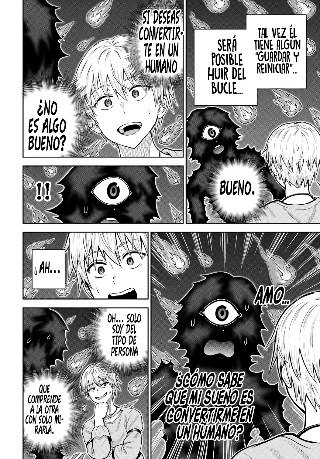 Dungeon ni Hisomu Yandere na Kanojo ni Ore wa Nando mo Korosareru Capítulo 15.1 - Página 17 en español