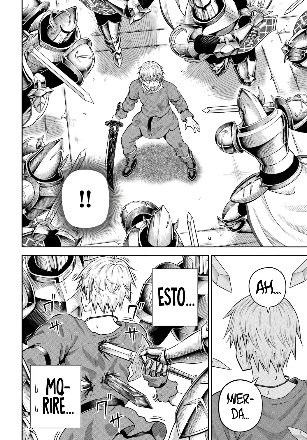Dungeon ni Hisomu Yandere na Kanojo ni Ore wa Nando mo Korosareru Capítulo 15.1 - Página 9 en español