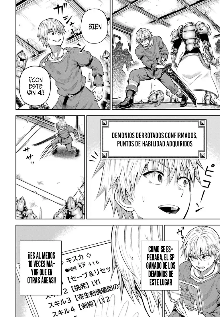 Dungeon ni Hisomu Yandere na Kanojo ni Ore wa Nando mo Korosareru Capítulo 15.2 - Página 9 en español