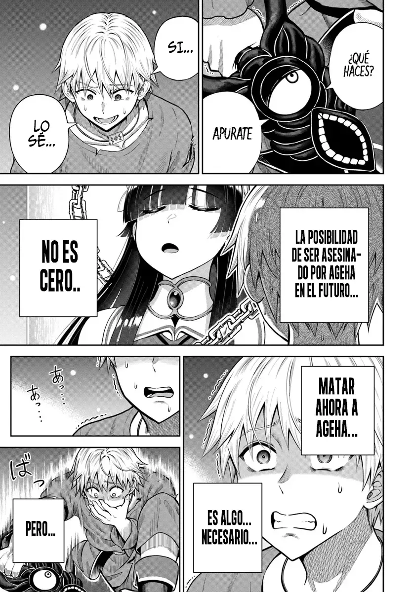 Dungeon ni Hisomu Yandere na Kanojo ni Ore wa Nando mo Korosareru Capítulo 17.1 - Página 12 en español