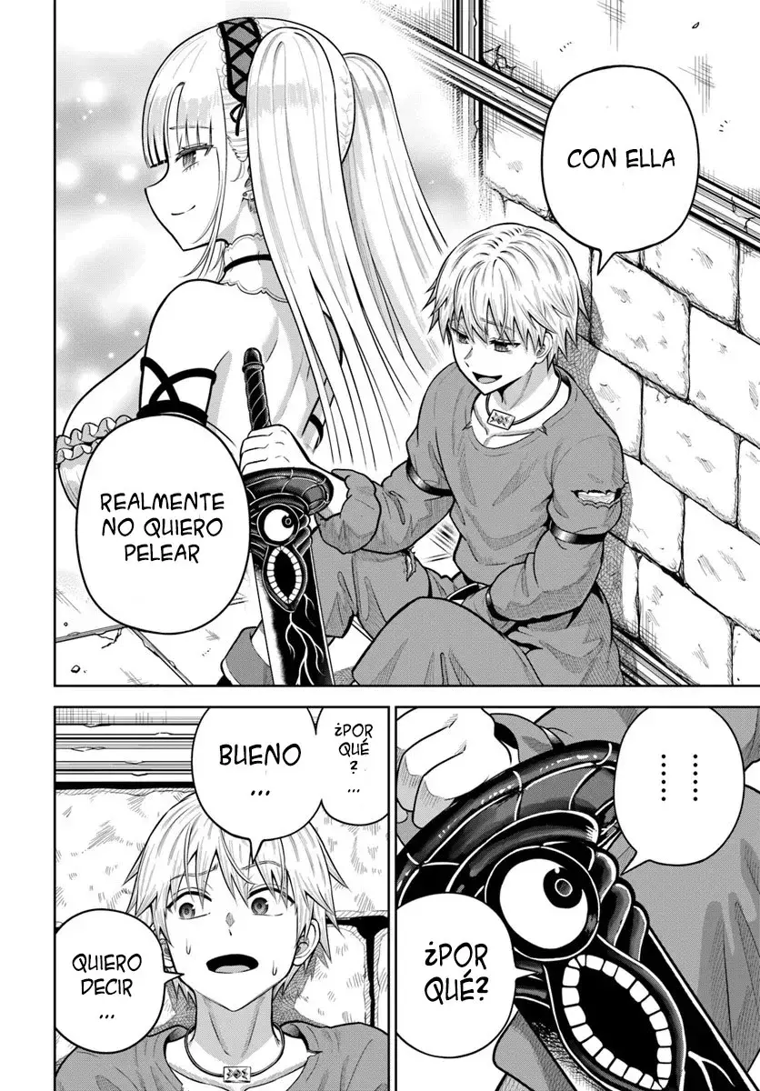 Dungeon ni Hisomu Yandere na Kanojo ni Ore wa Nando mo Korosareru Capítulo 18.1 - Página 12 en español