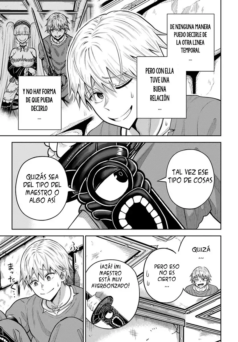 Dungeon ni Hisomu Yandere na Kanojo ni Ore wa Nando mo Korosareru Capítulo 18.1 - Página 13 en español
